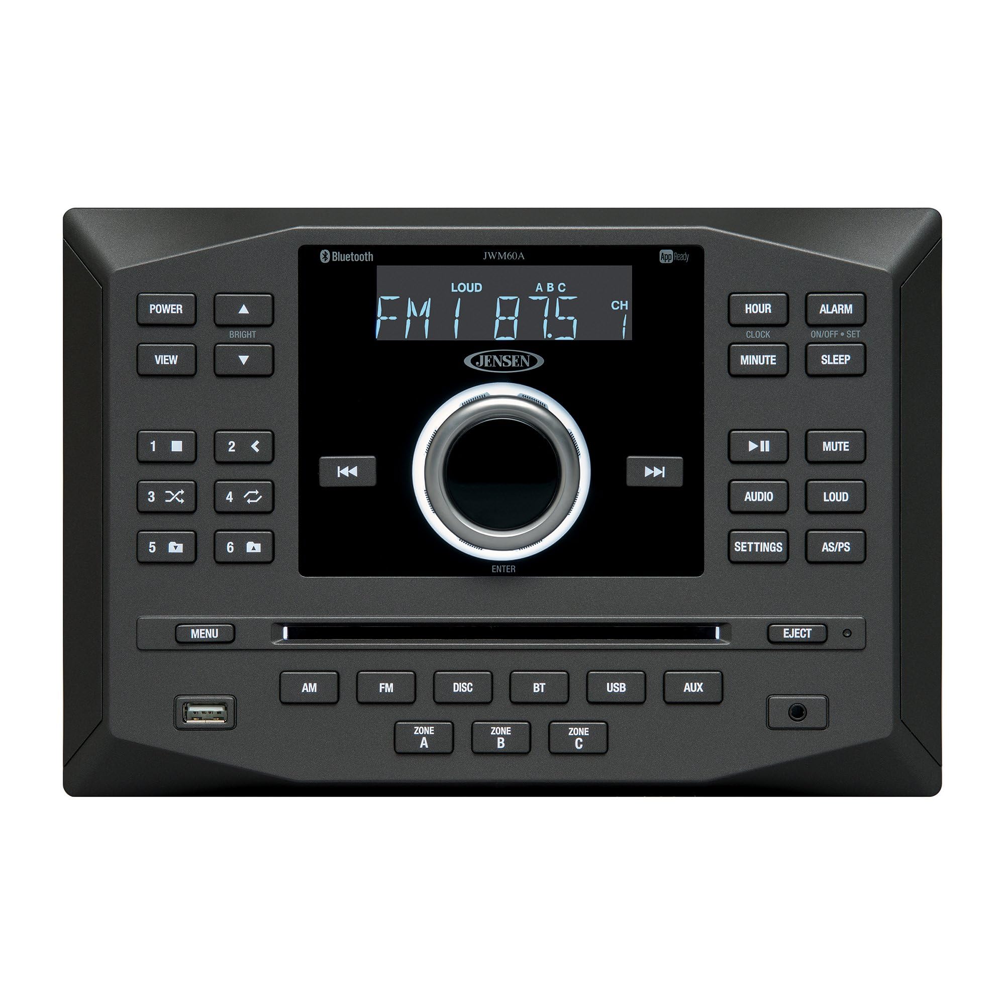 Jensen JWM62A AM FM DVD CD USB