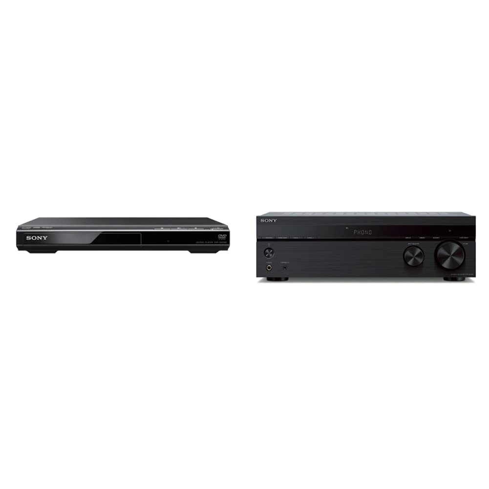 Sony DVPSR210P DVD Player & Sony STRDH190