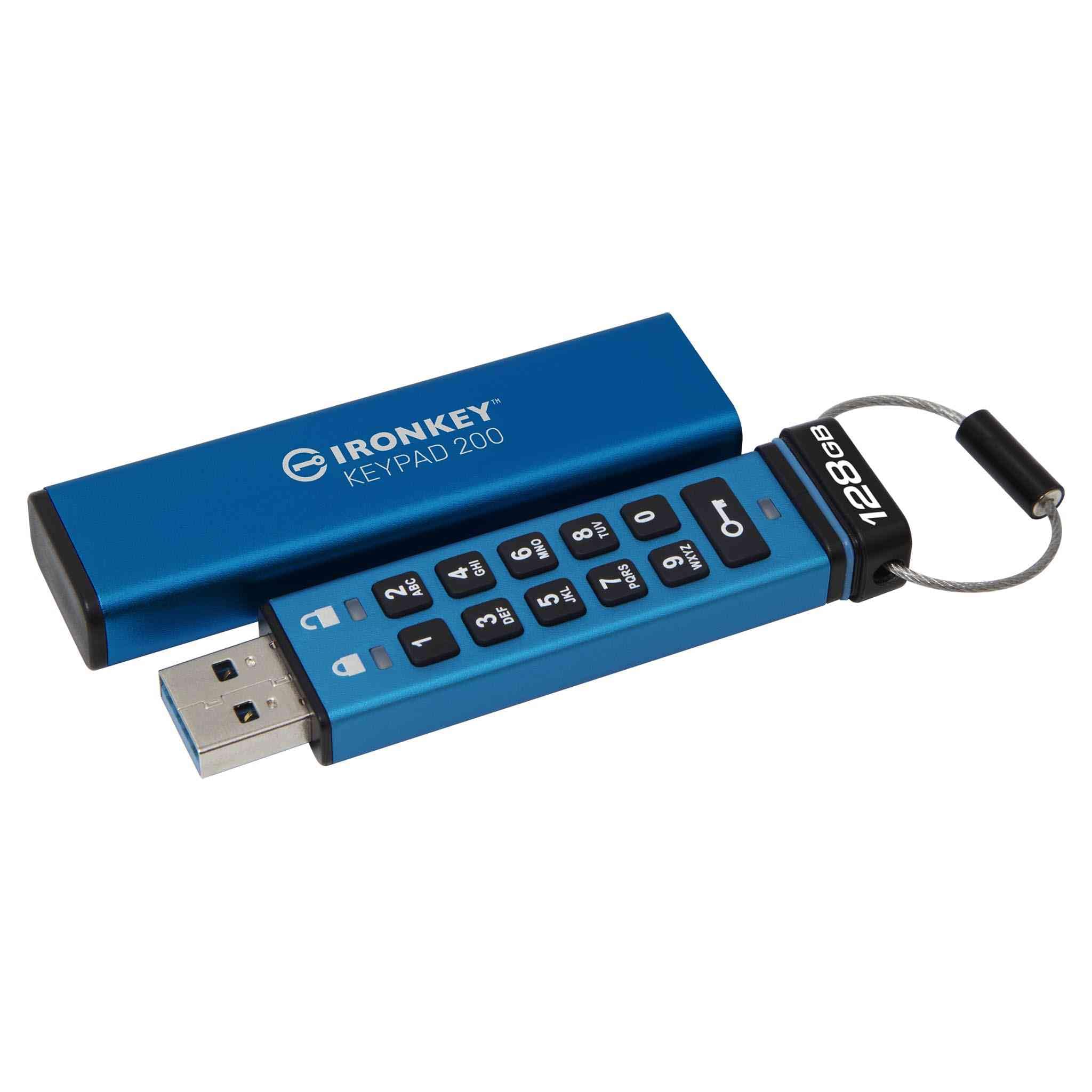 Kingston Ironkey Keypad 200 Encrypted USB Alphanumeric