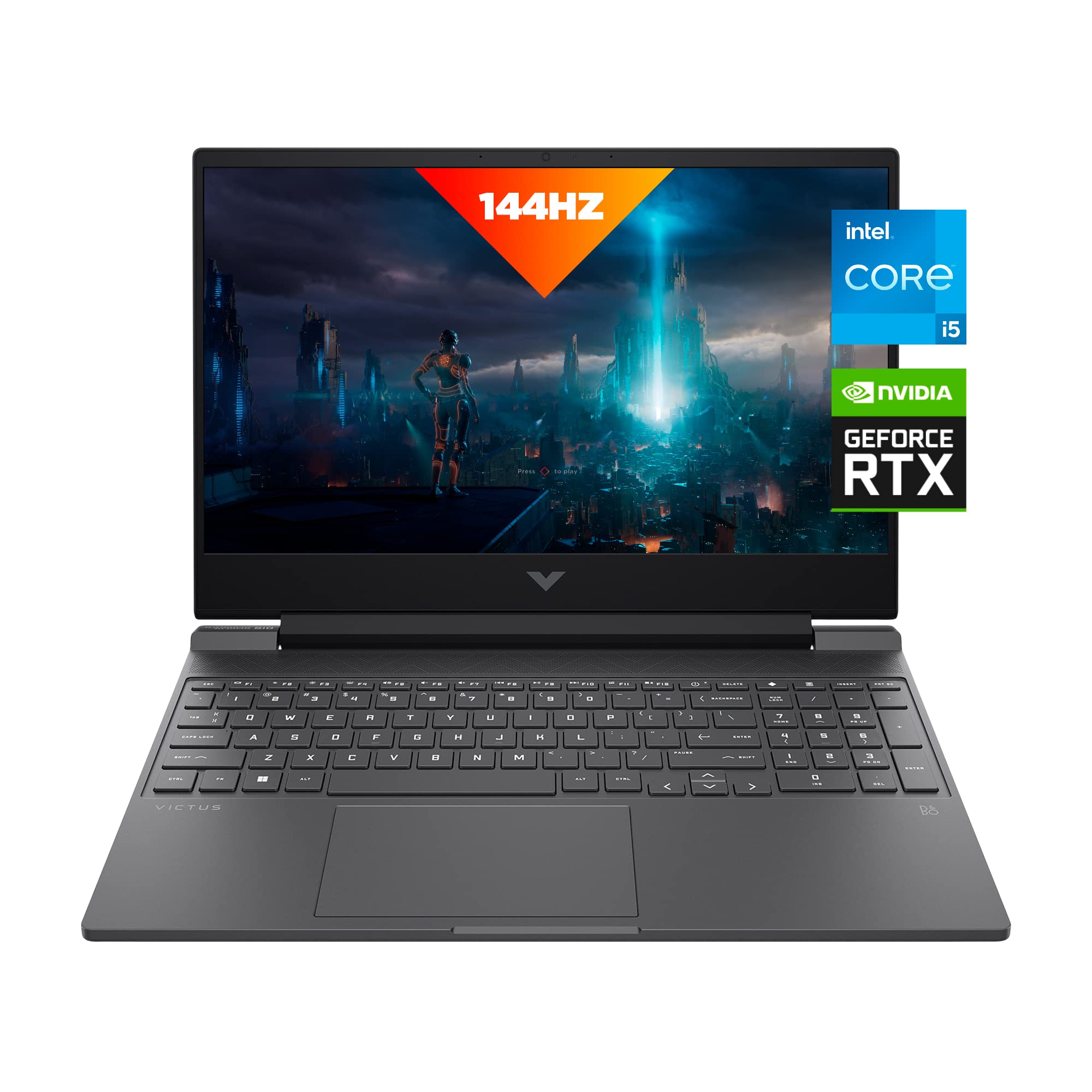 HP Victus 15 Laptop, FHD IPS 144Hz