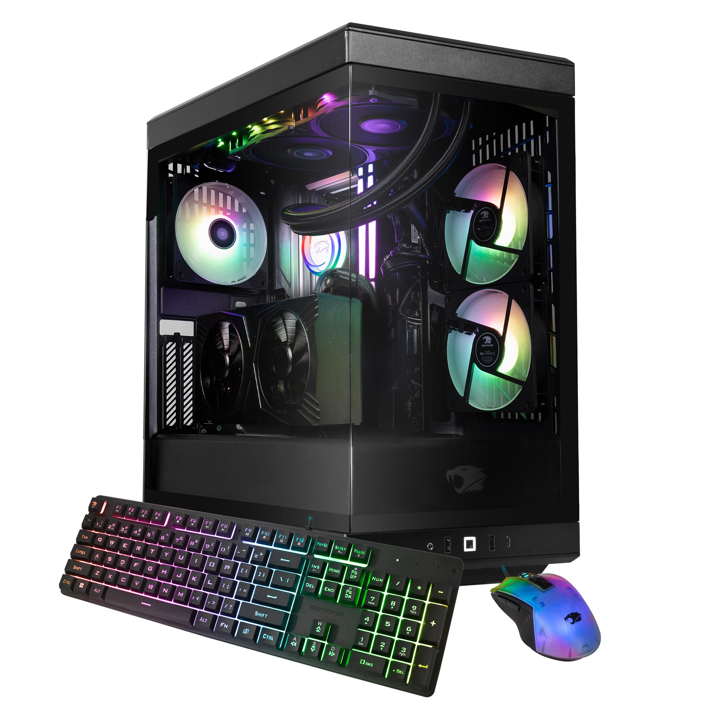iBUYPOWER Y40 PRO Black Gaming PC Desktop