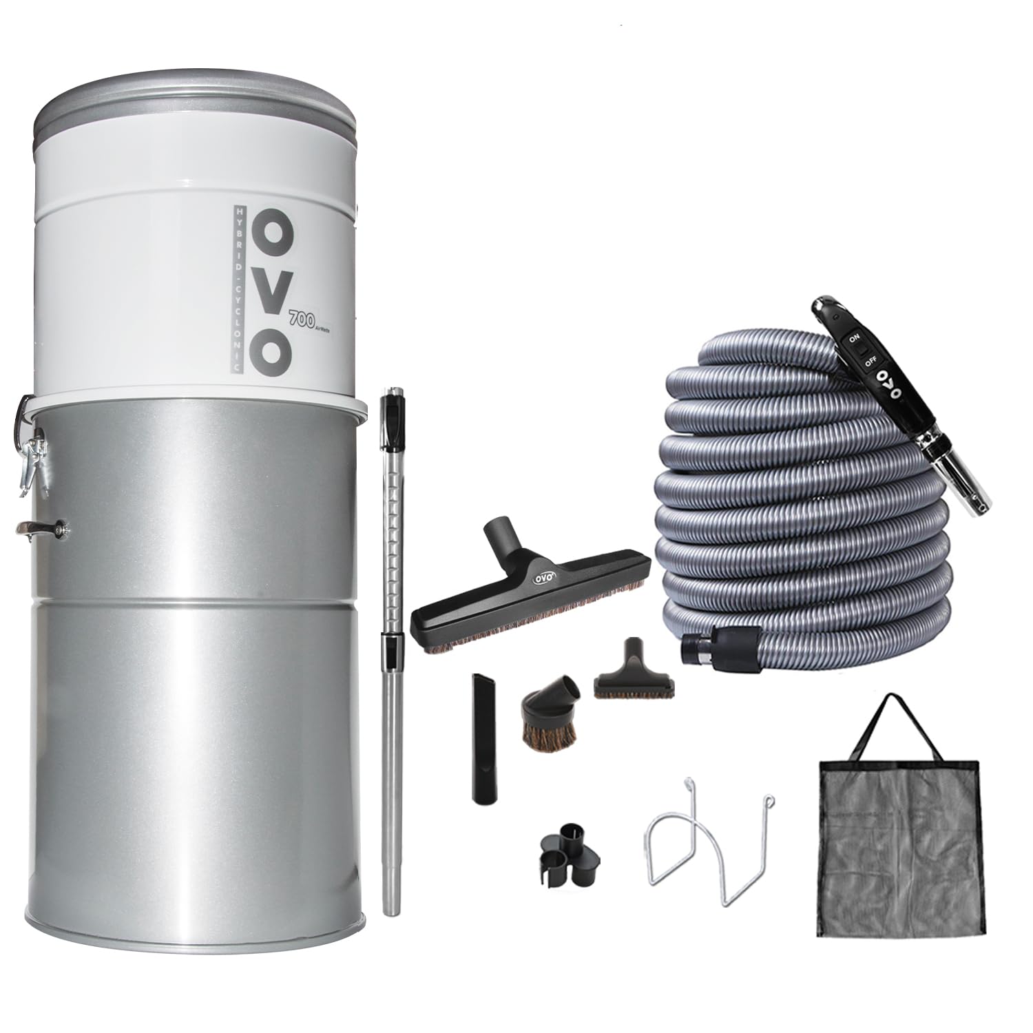 OVO Heavy Duty Powerful Central Vacuum System