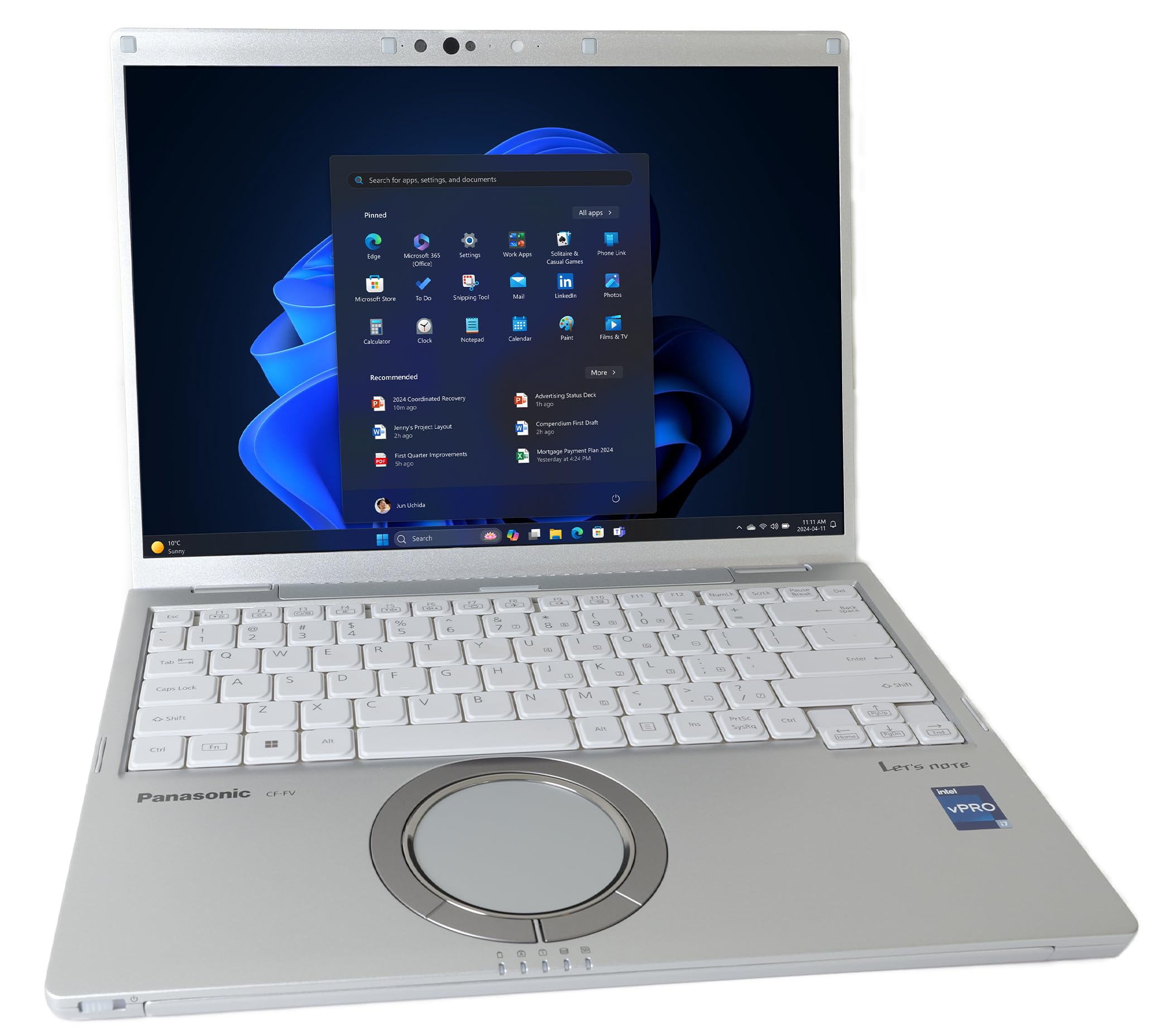 Panasonic Let's Note FV4-14 Notebook QHD Intel