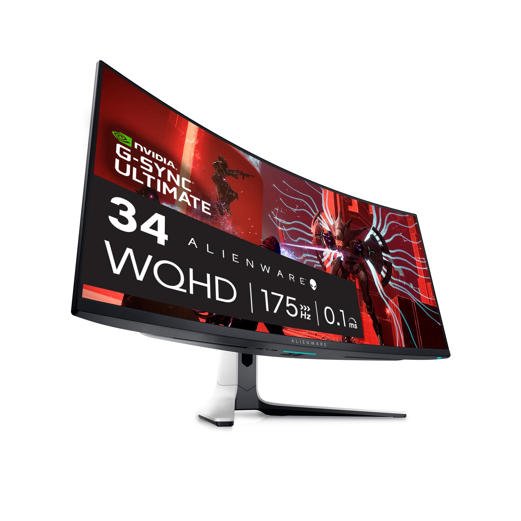 Alienware AW3423DW Curved Gaming Monitor 34.18 Quantom