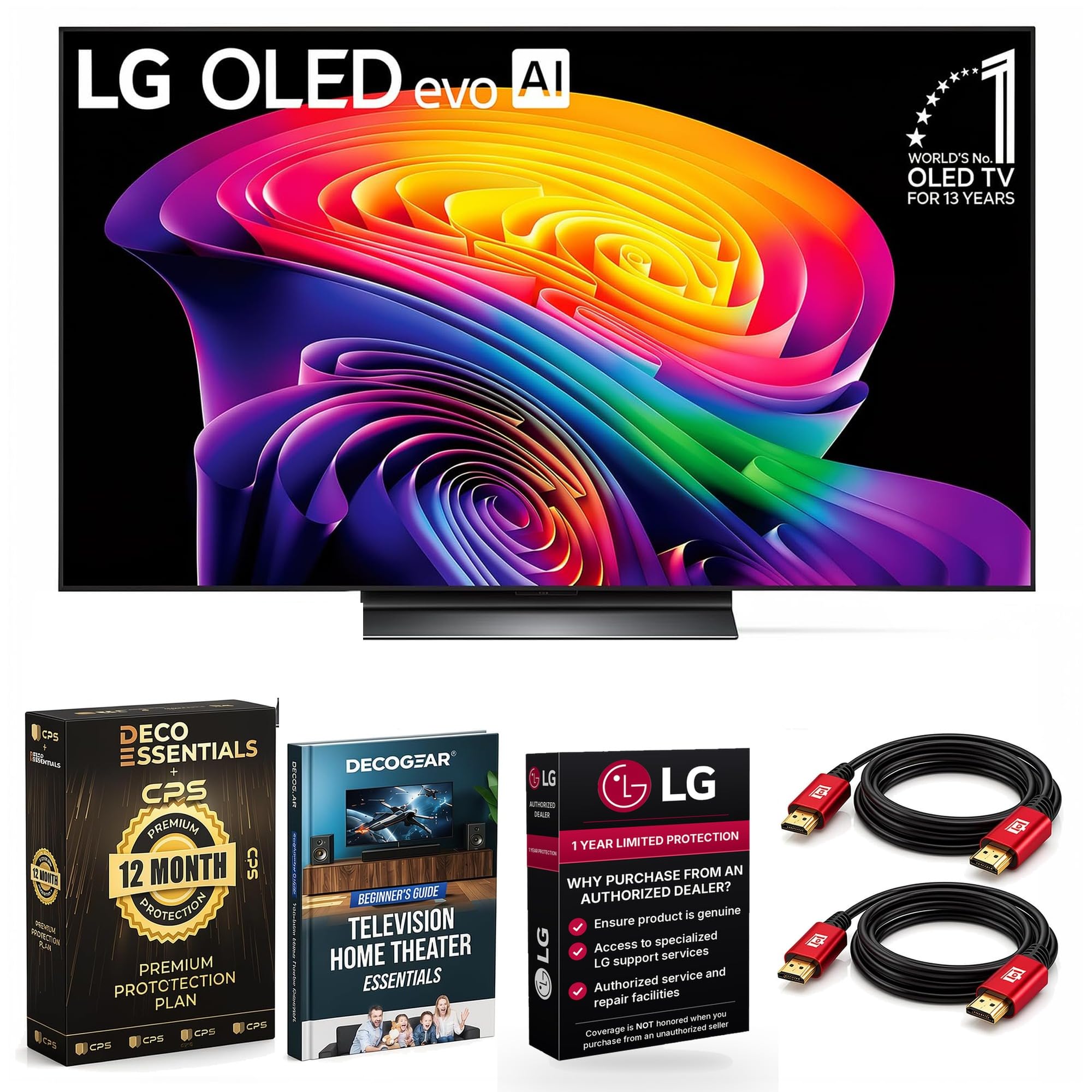 LG 55-inch OLED evo AI 4K C6 TV