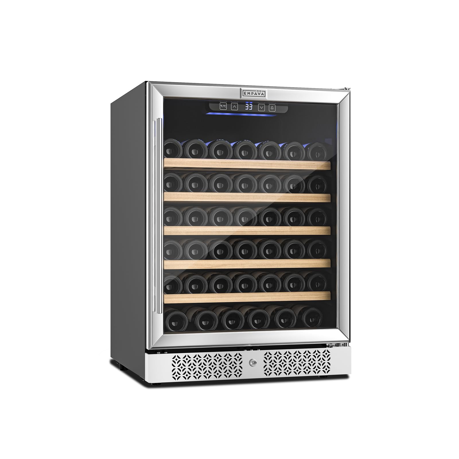 Empava Wine Cooler Refrigerator, 24 Wine Fridge