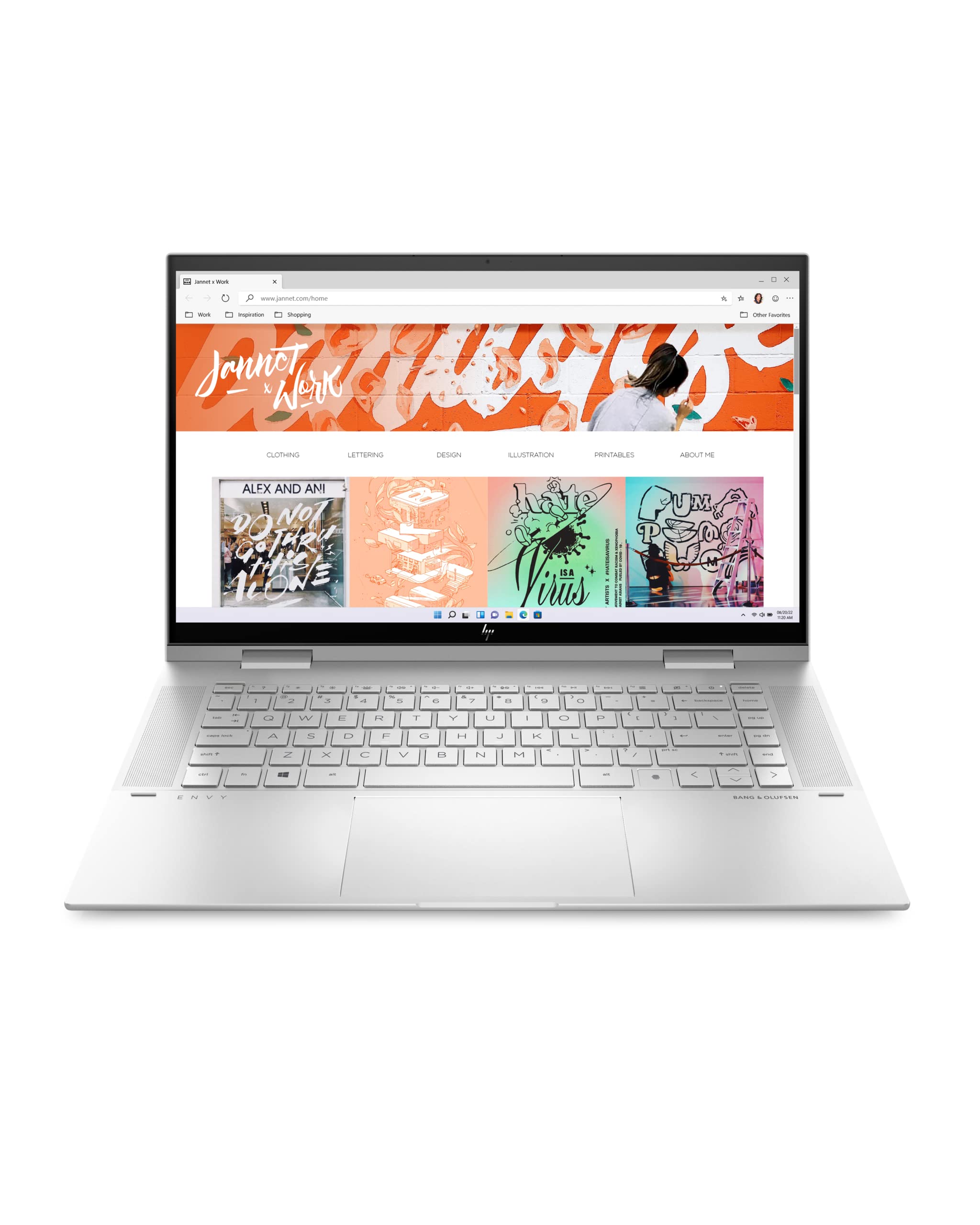 HP Envy x360 Convertible Laptop, Intel Core (15-inch, 16GB/1TB, Silver)