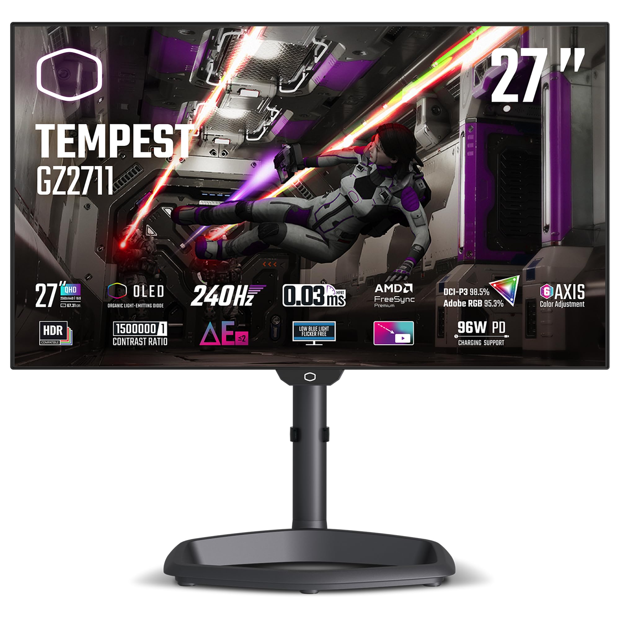 Cooler Master Tempest GZ2711 27” OLED 2K