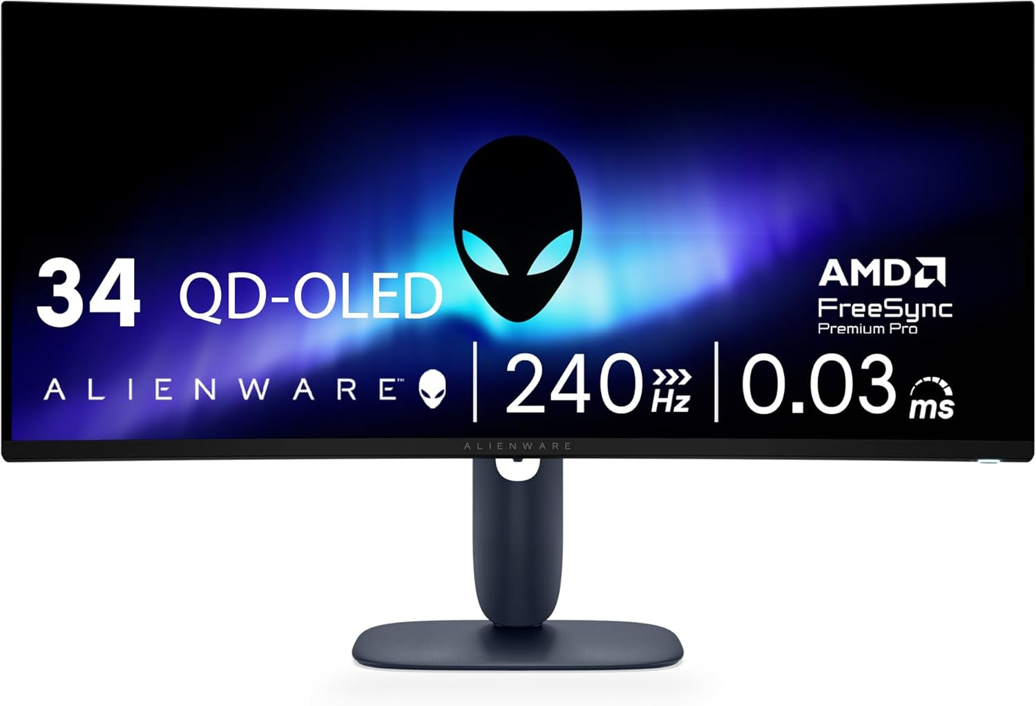 Alienware 34 240Hz QD-OLED Curved Gaming Monitor (34-inch)