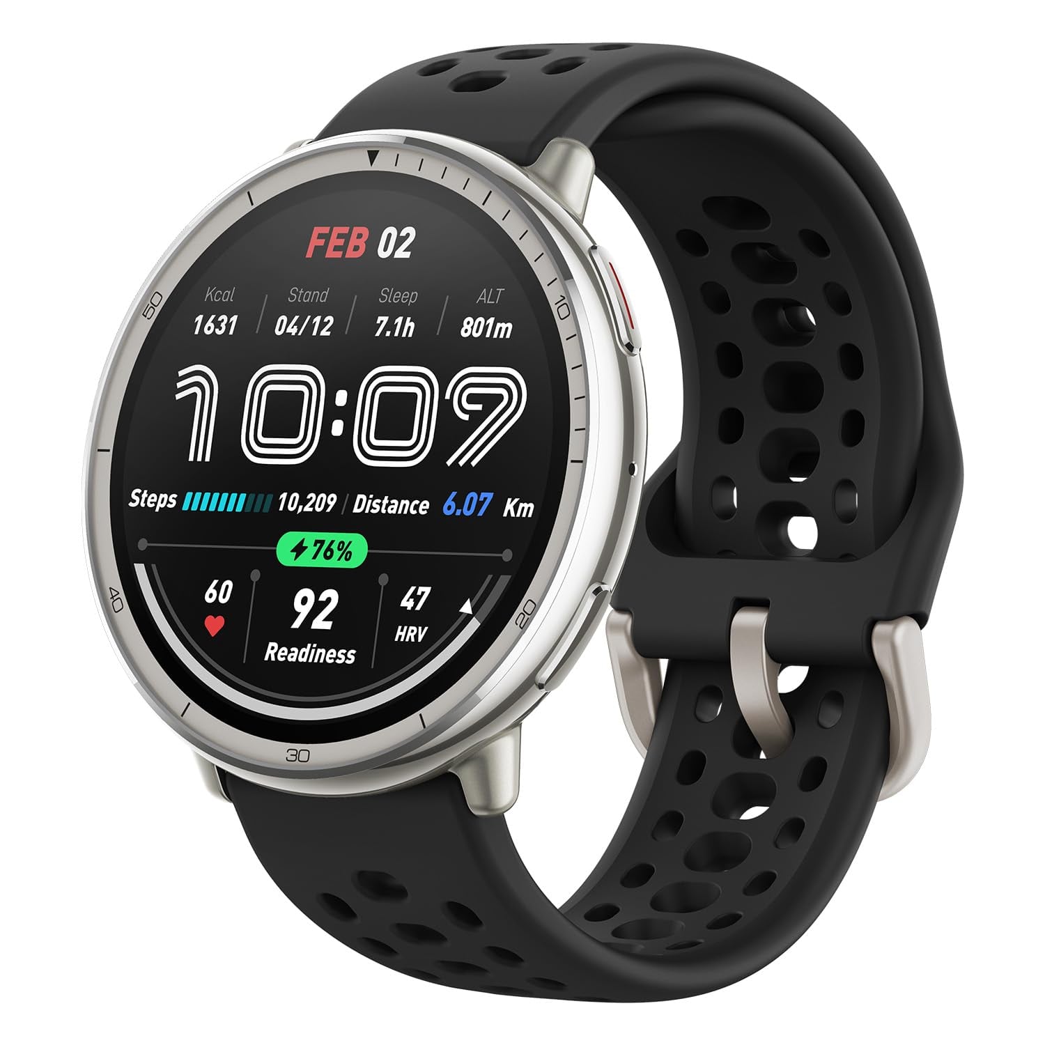 Amazfit Active 2 Sport Smart Watch Fitness (1.32-inch)