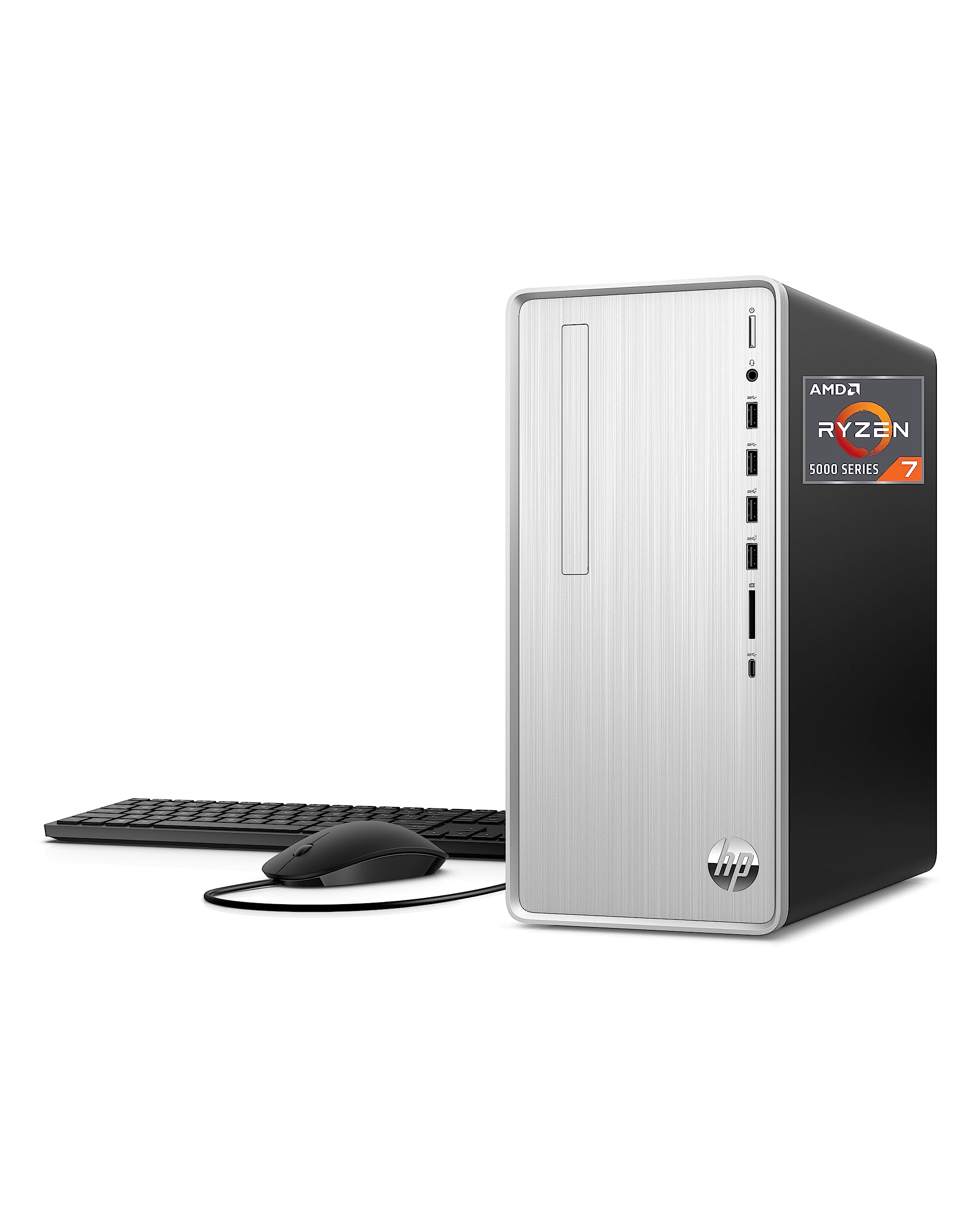 HP Pavilion Desktop Computer PC, AMD Ryzen