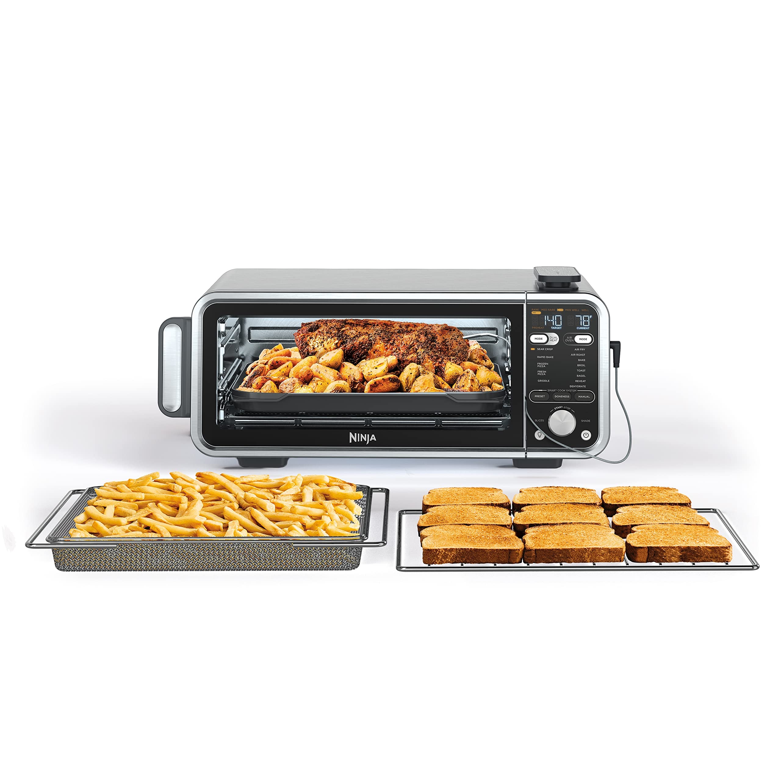 Ninja, Toaster Oven, Air Fryer, Thermometer, Toaster