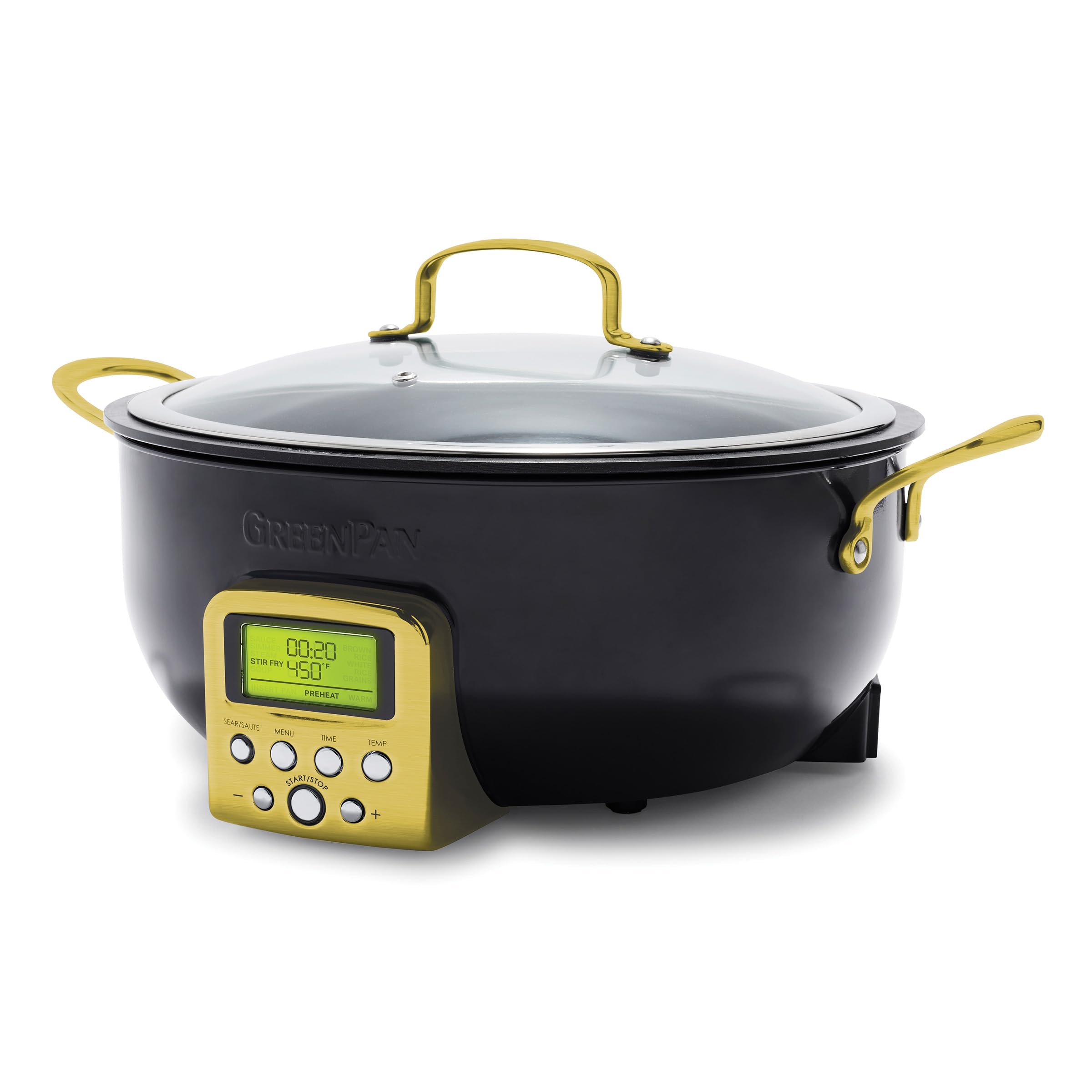 GreenPan Elite Essential Smart Electric 6QT Skillet