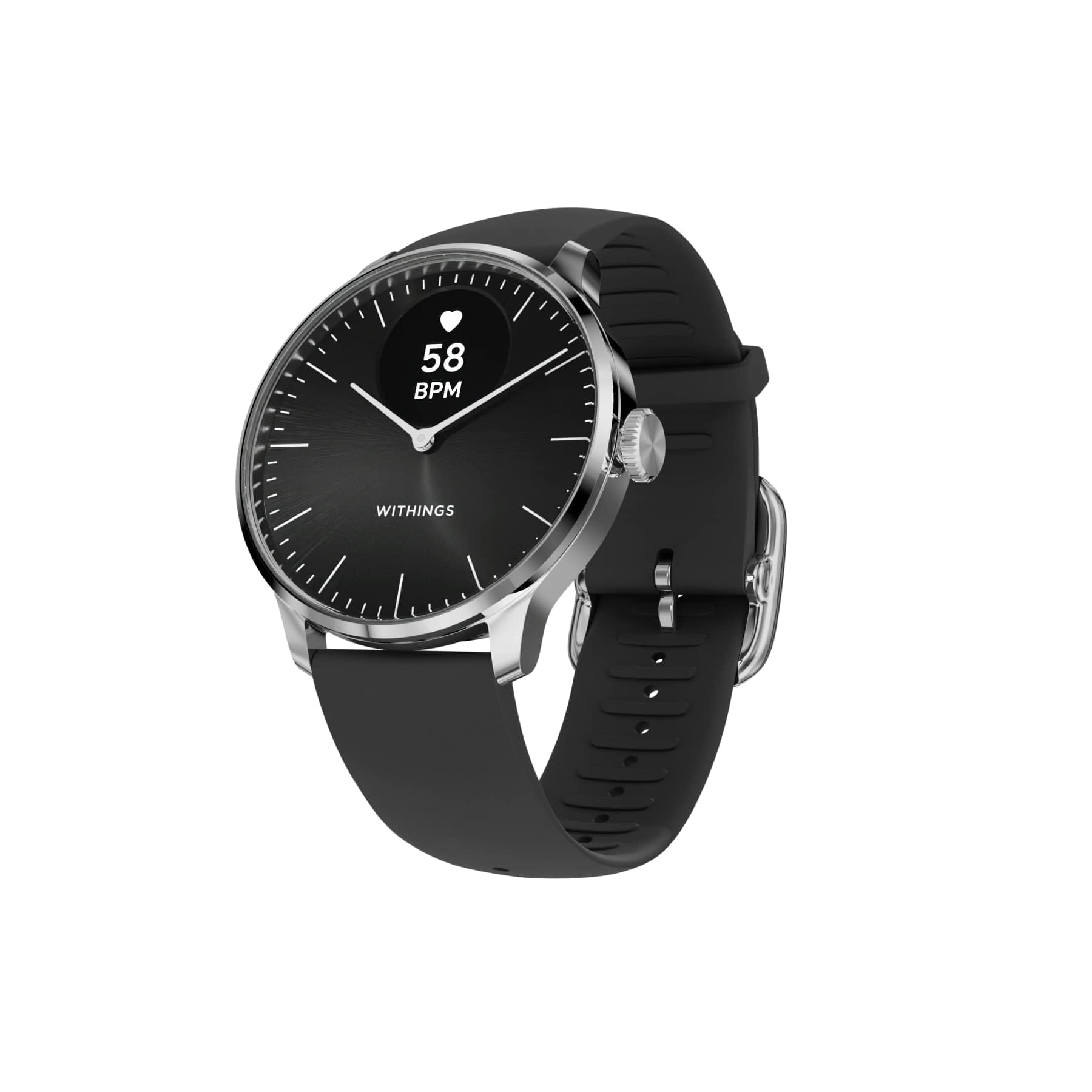 WITHINGS Scanwatch Light Smart Watch, Heart Rate