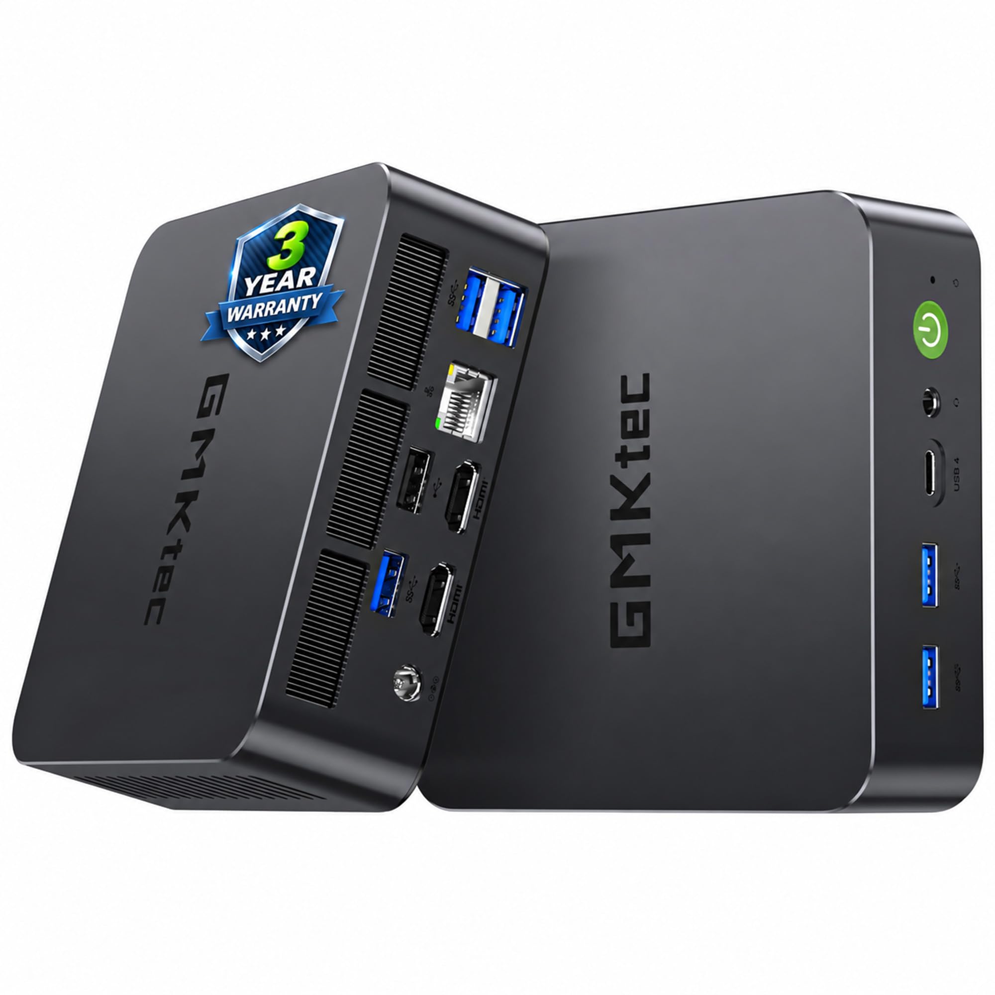 GMKtec Gaming PC Mini AI Desktop Computer