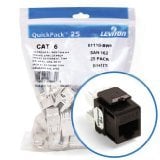 Leviton Extreme 6+ QuickPort Connector, CAT 6