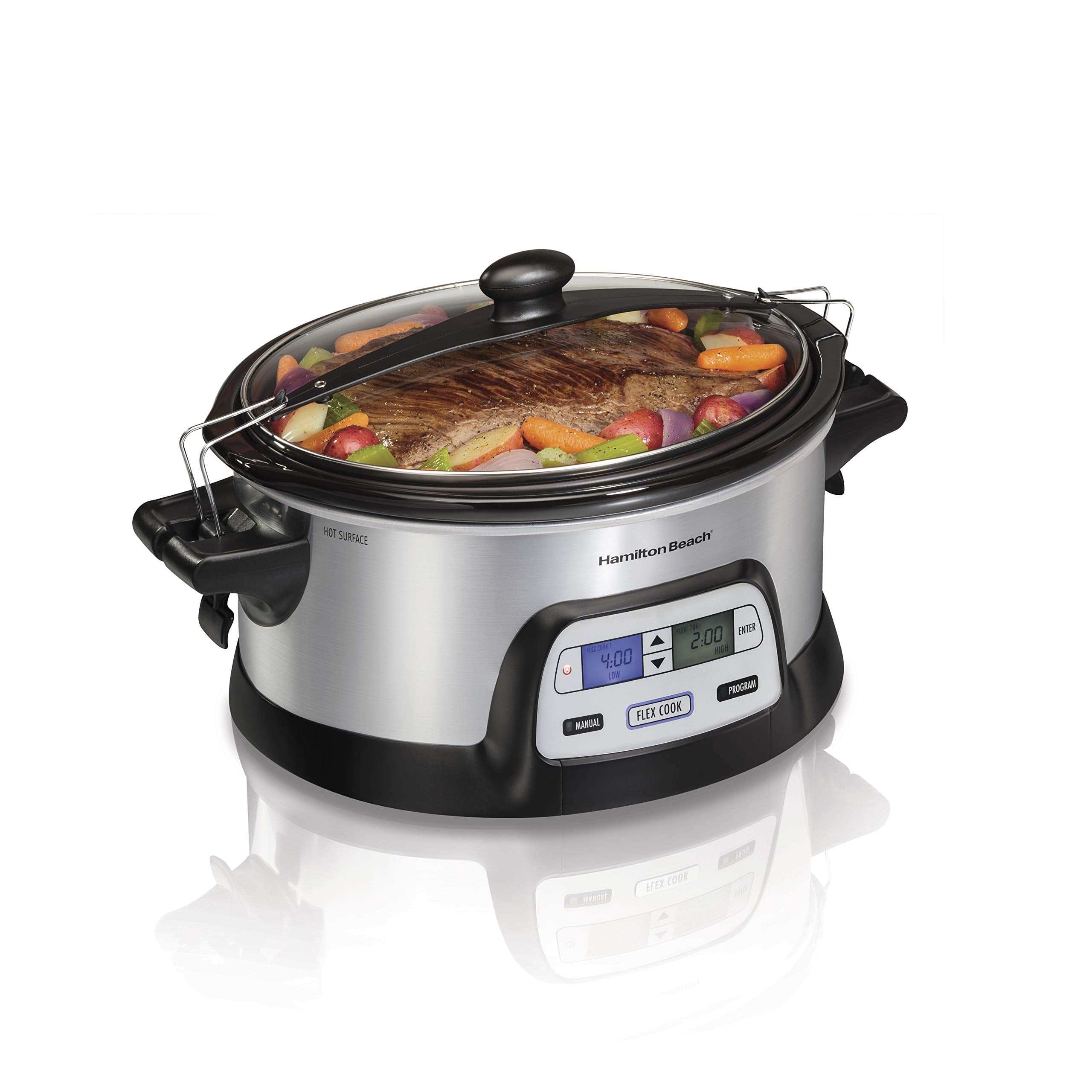 Hamilton Beach 33861 Portable Programmable Slow Cooker