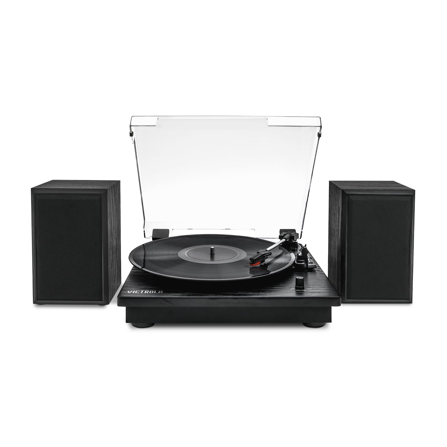 Victrola Montauk Vinyl Record Player, 3-Speed Belt