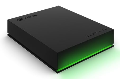 Xbox Game Drive Storage Capacity LED Light
