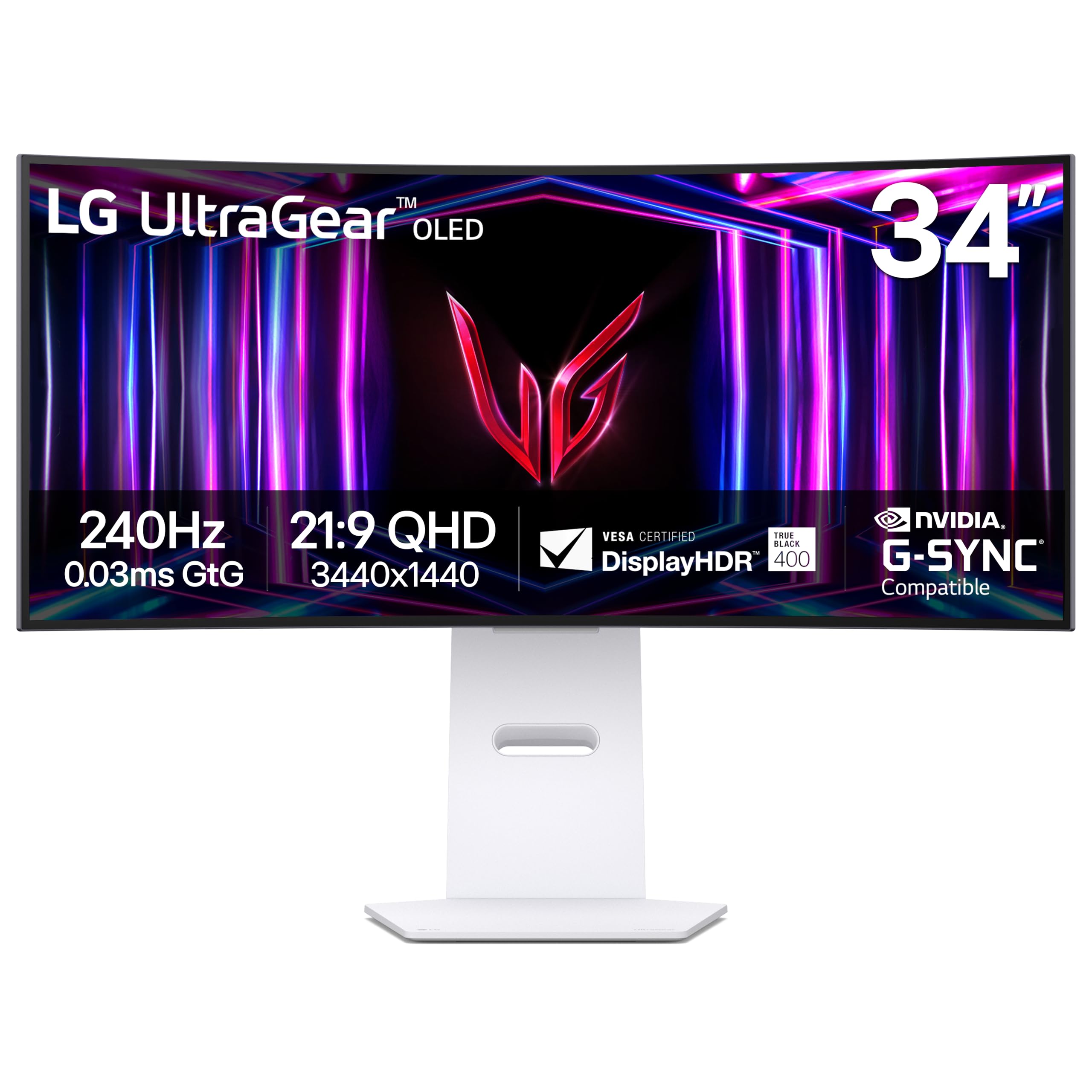 LG 34GS95QE Ultragear OLED Curved Gaming Monitor