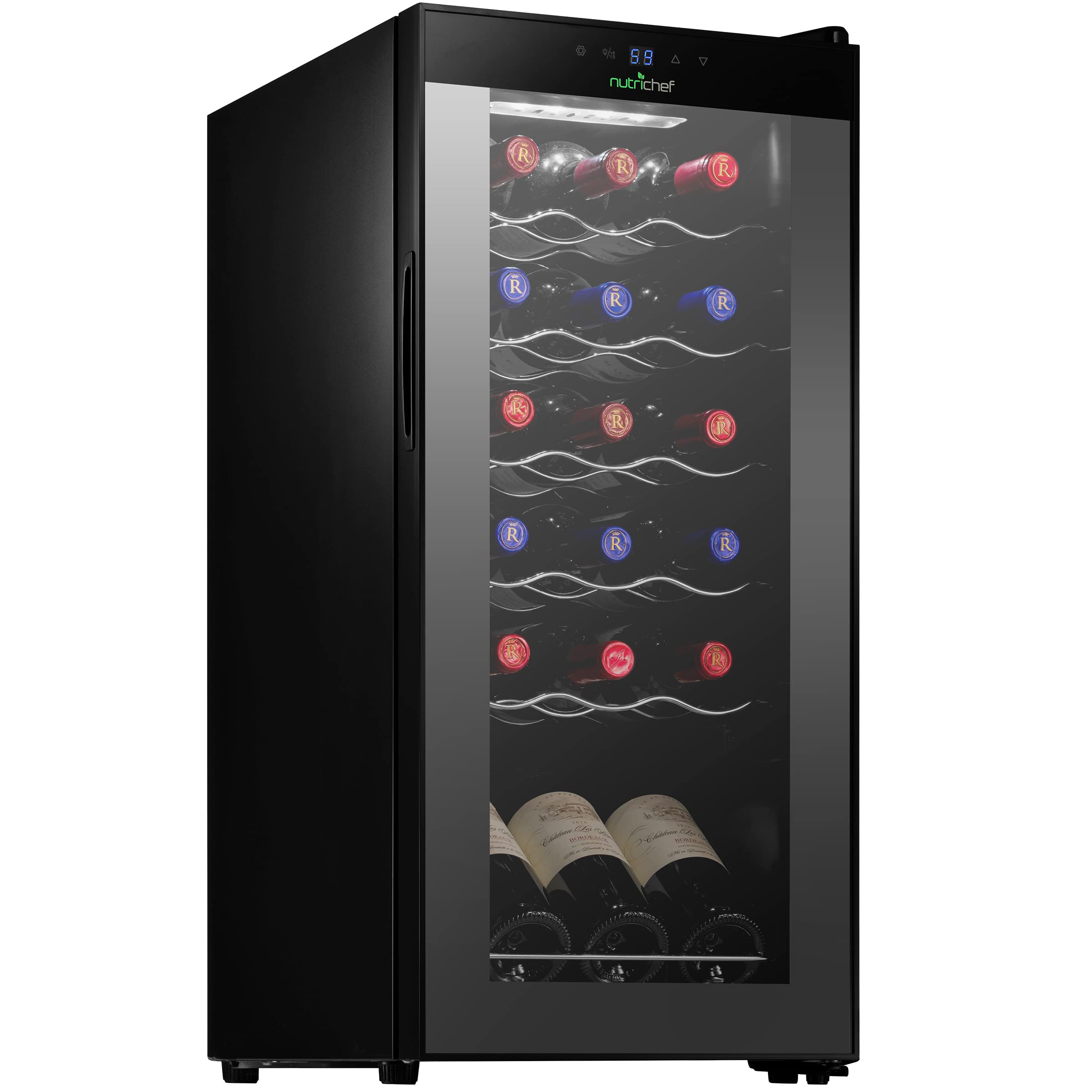 Nutrichef 18 Bottle Slim Wine Fridge |
