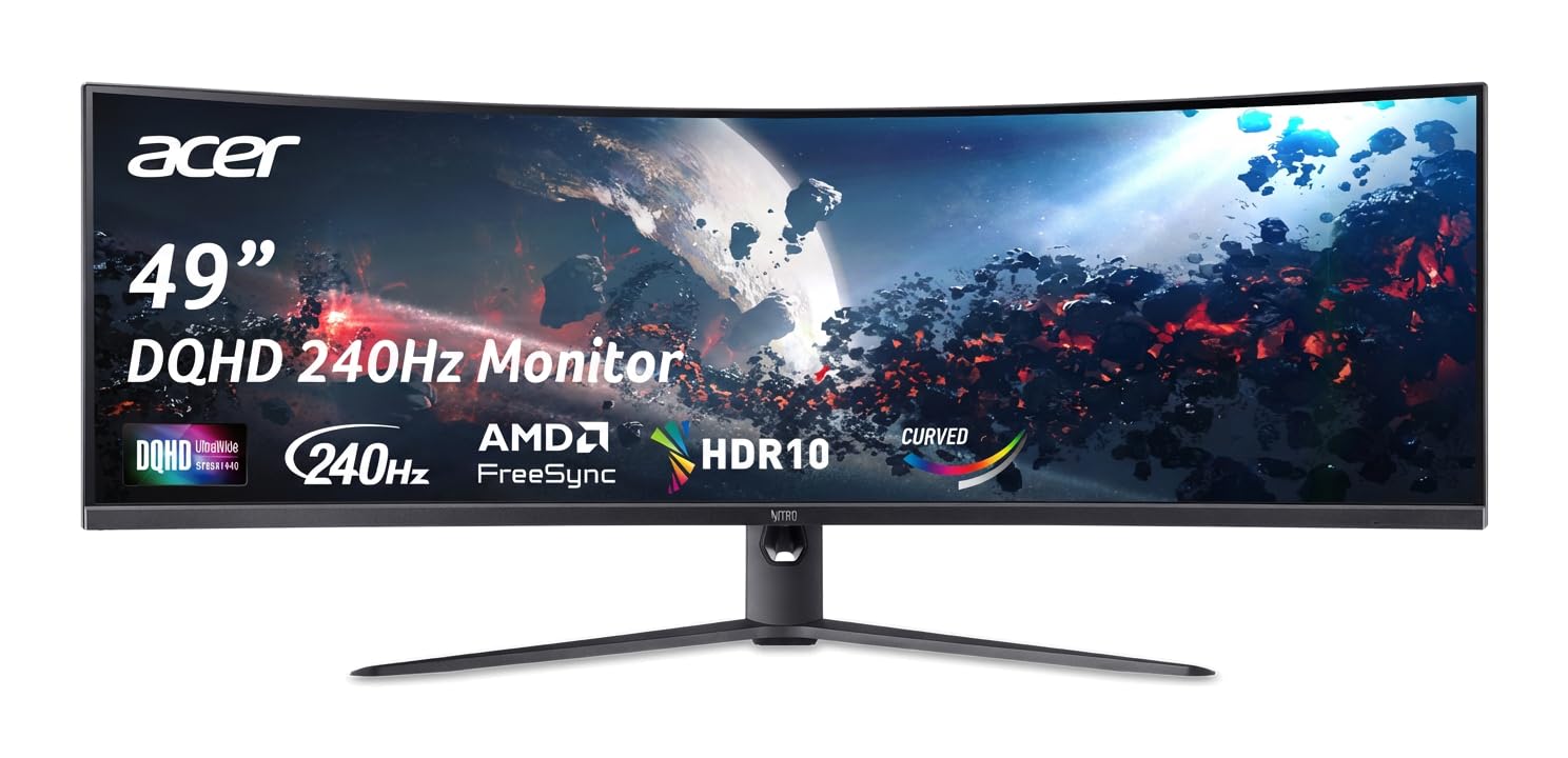 Acer Nitro DQHD Curved Gaming Monitor EI491CUR