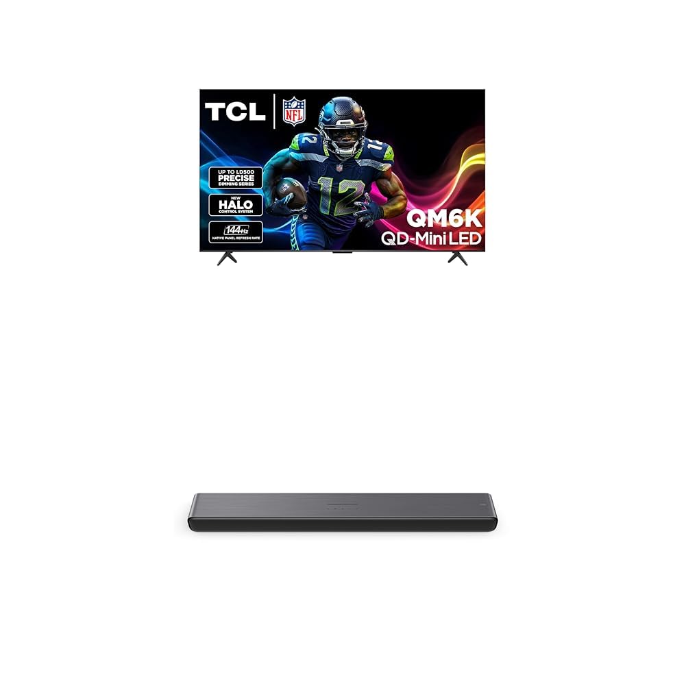 TCL QM6K QLED 4K Smart QD-Mini LED