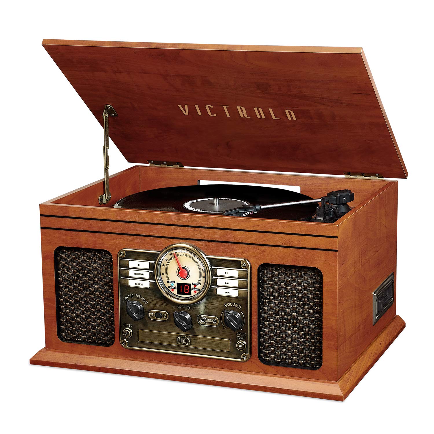 Victrola Ashford 3-Speed Belt Driven Bluetooth Record