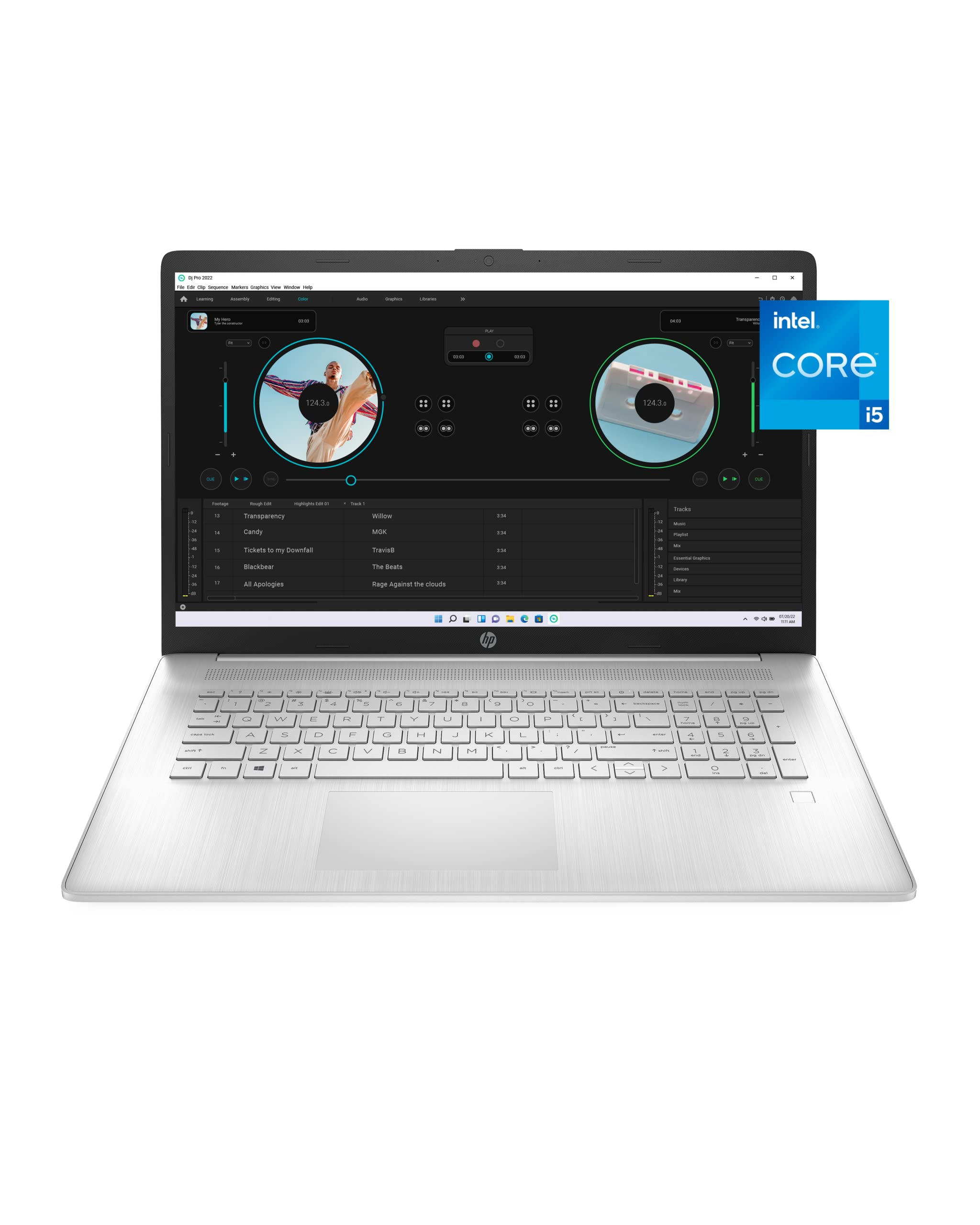 HP Laptop, 11th Generation Intel Core i5-1135G7