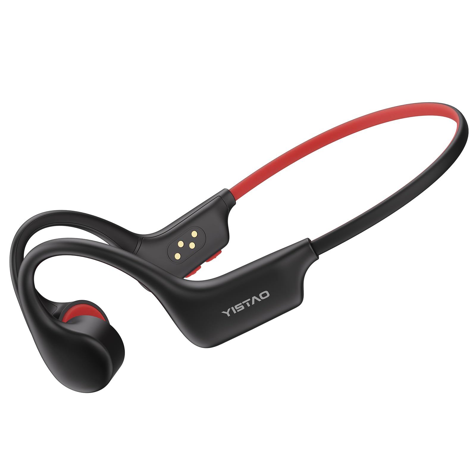 Yistao Bone Conduction Headphones (32GB/32GB, Red)