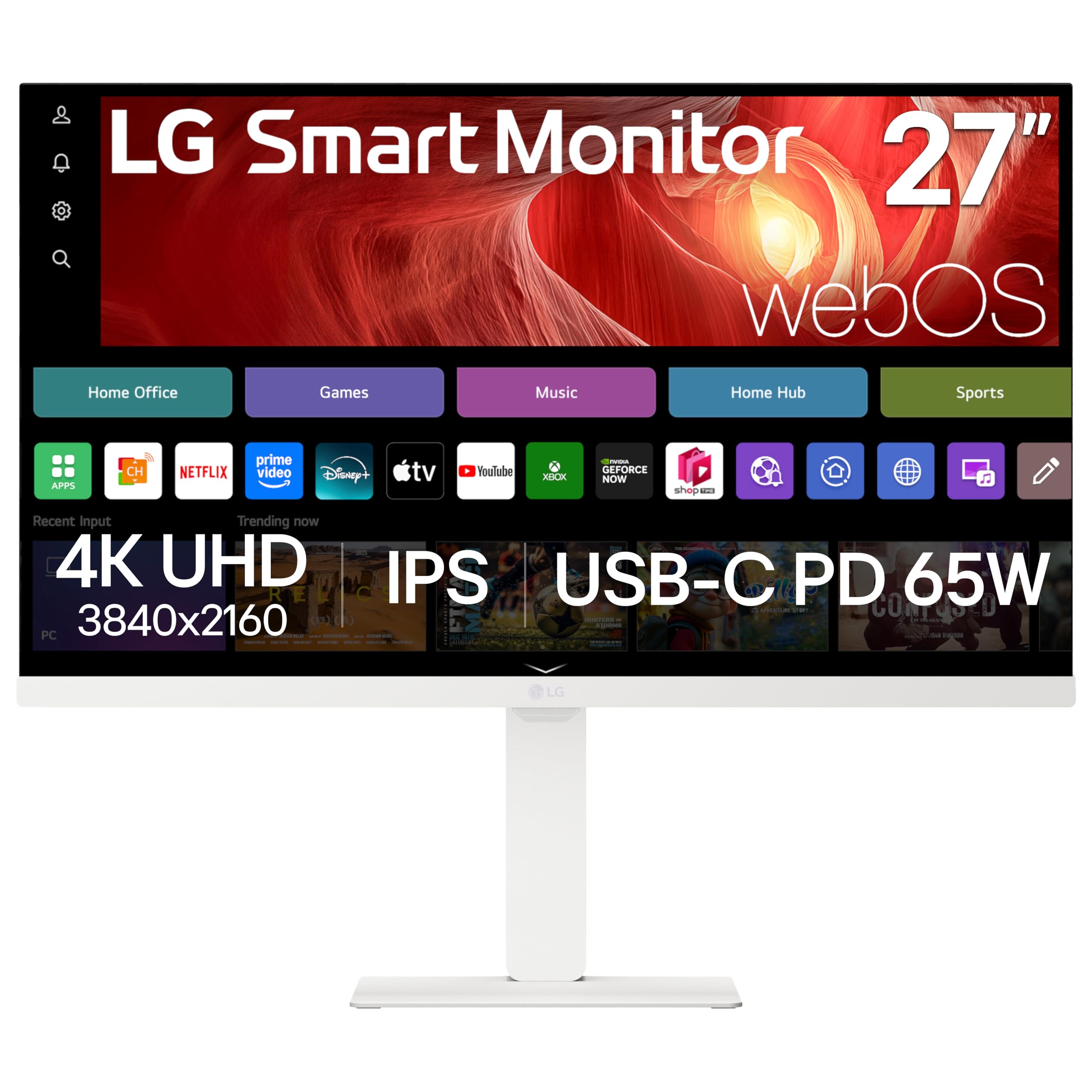 LG 27U730SA-W Smart 4K UHD IPS Computer