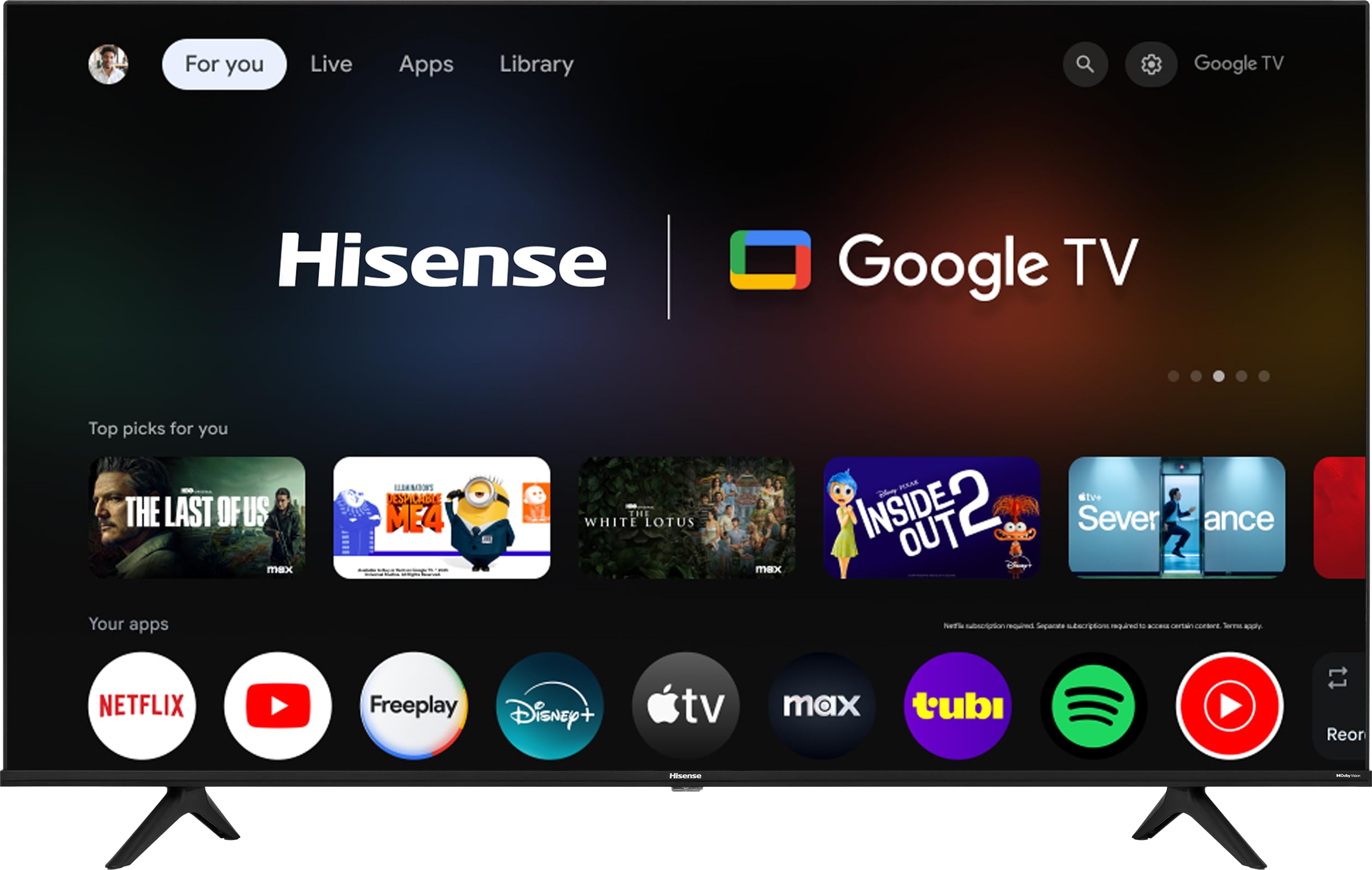 Hisense Class A6 4K UHD Smart Google