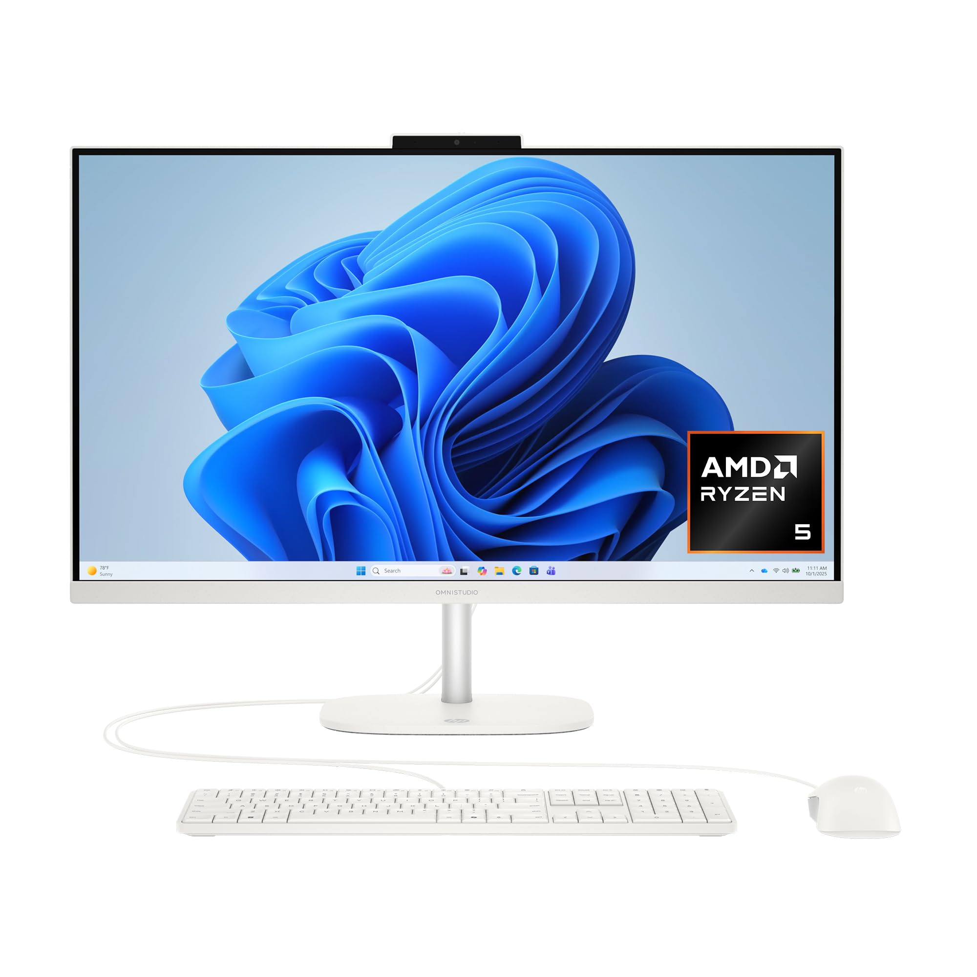 HP OmniStudio 27 All-in-One Desktop PC, FHD