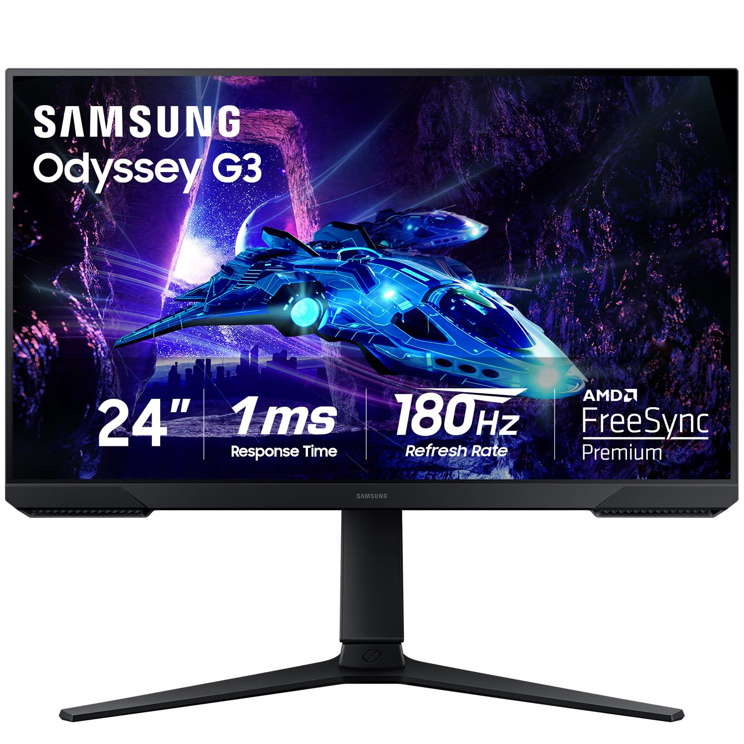 Samsung Odyssey G3 FHD Gaming Monitor, 1ms