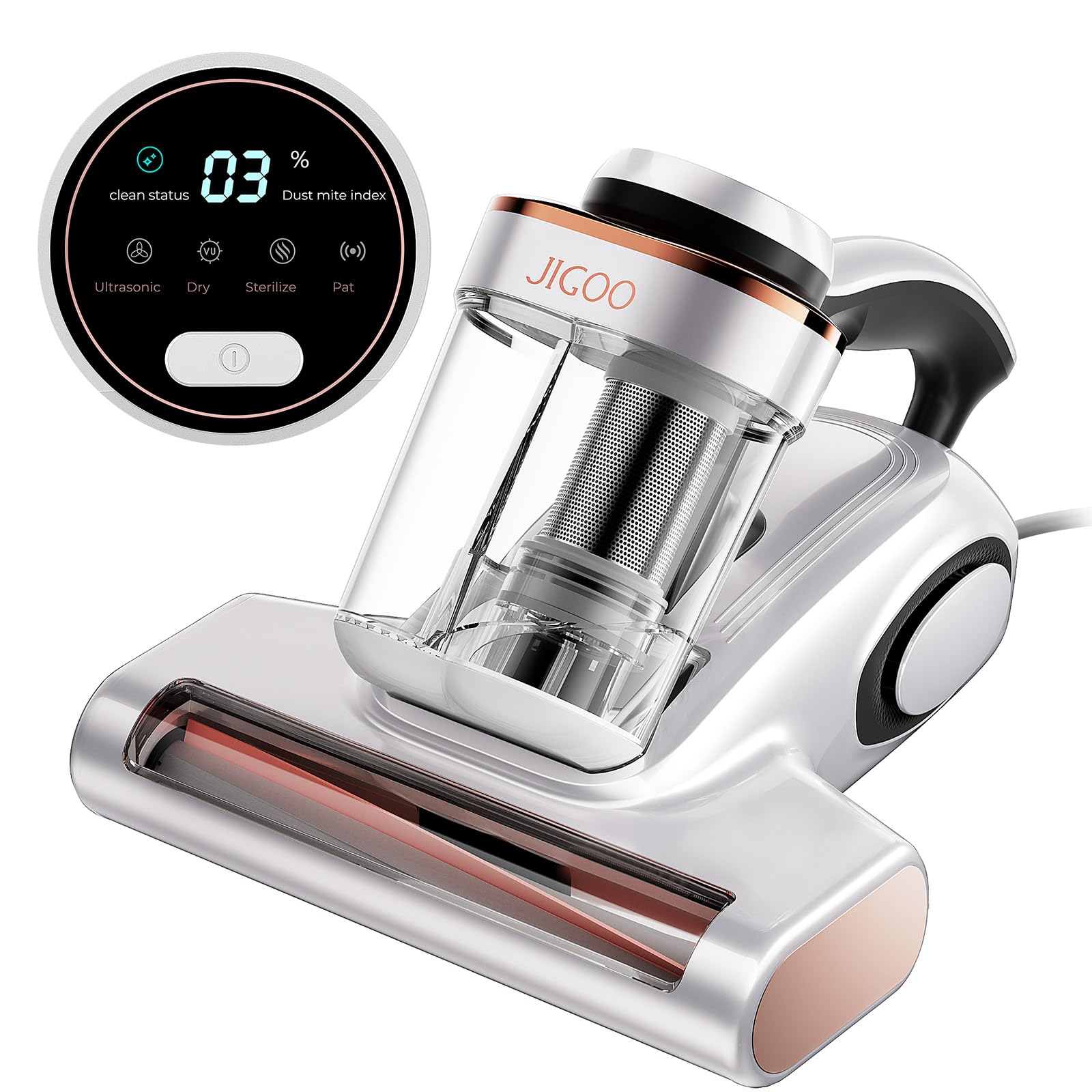 JIGOO Bed Vacuum Cleaner