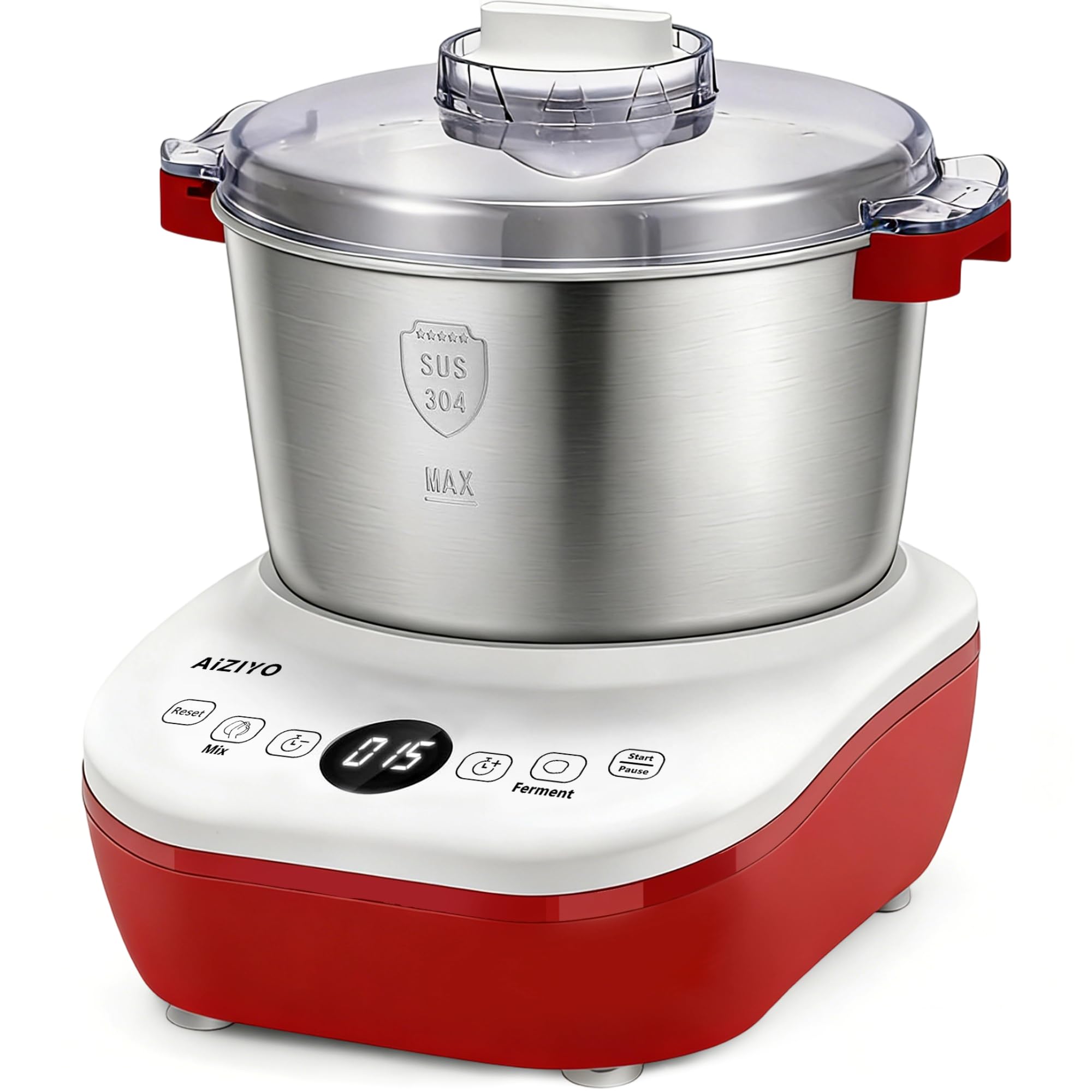 AIZIYO DoughChief, Electric Dough Mixer 7.4Qt