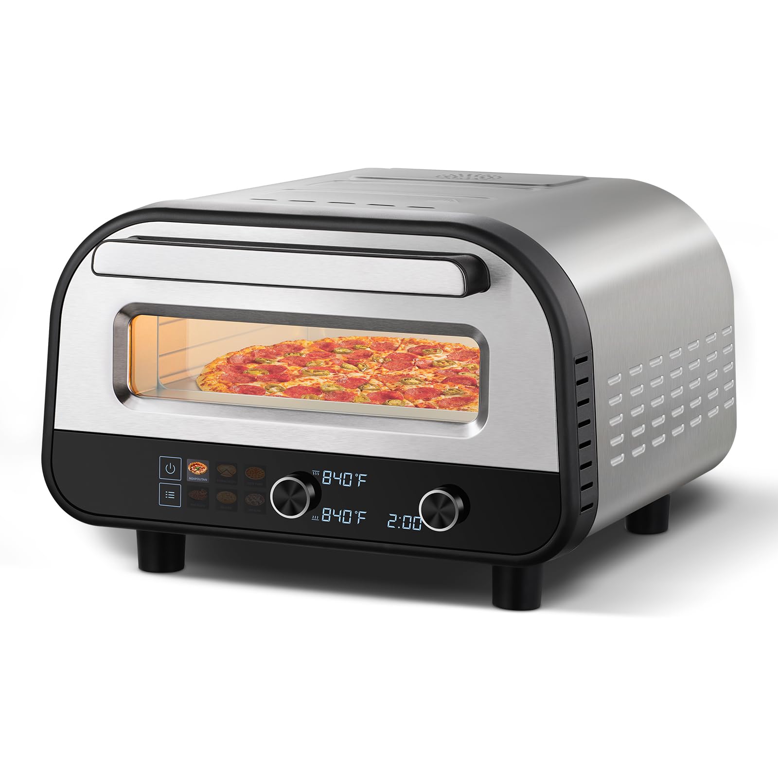 Upgraded indoor Pizza Oven 12 Electric Countertop
