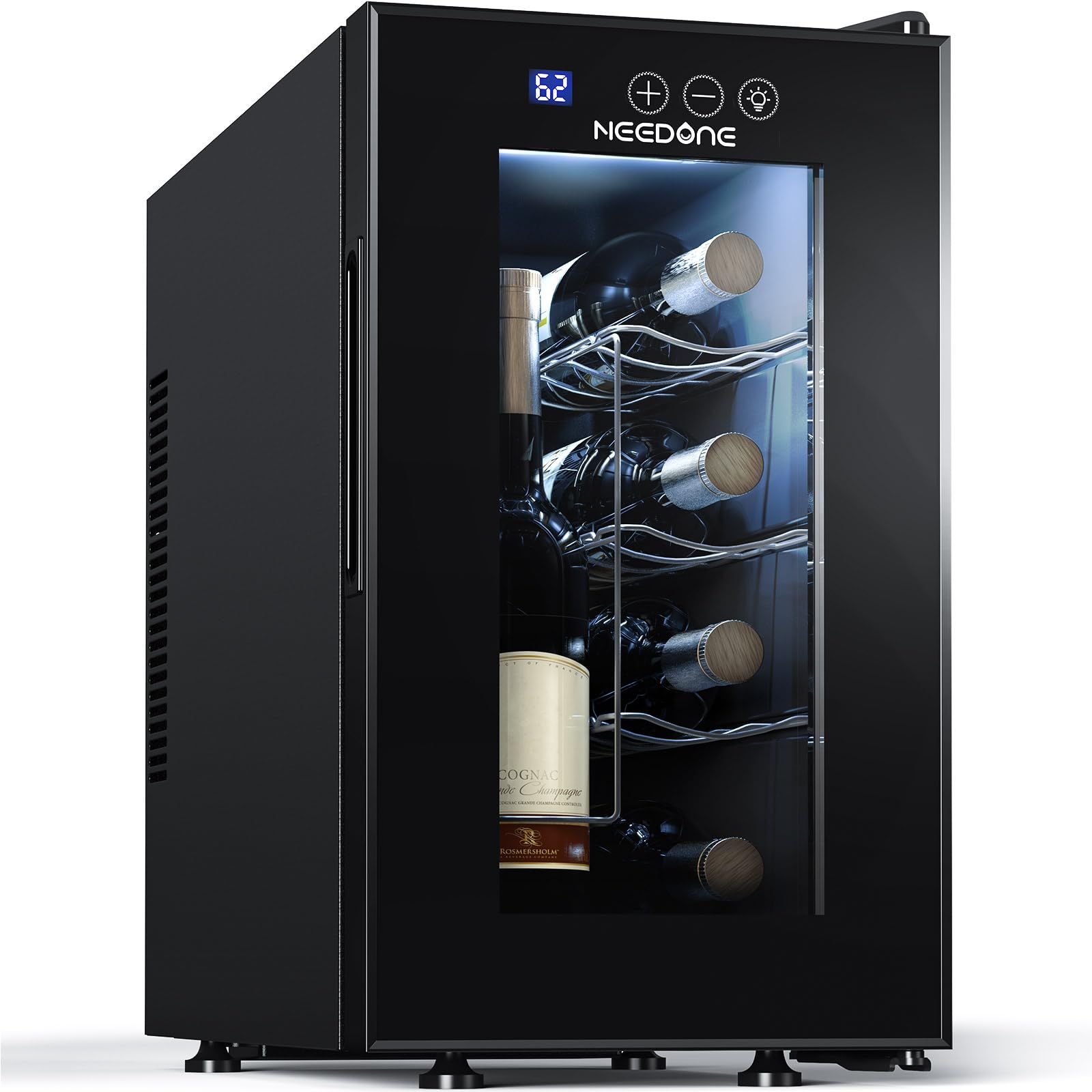 NEEDONE Wine Cooler Fridge, 8 Bottle Wine