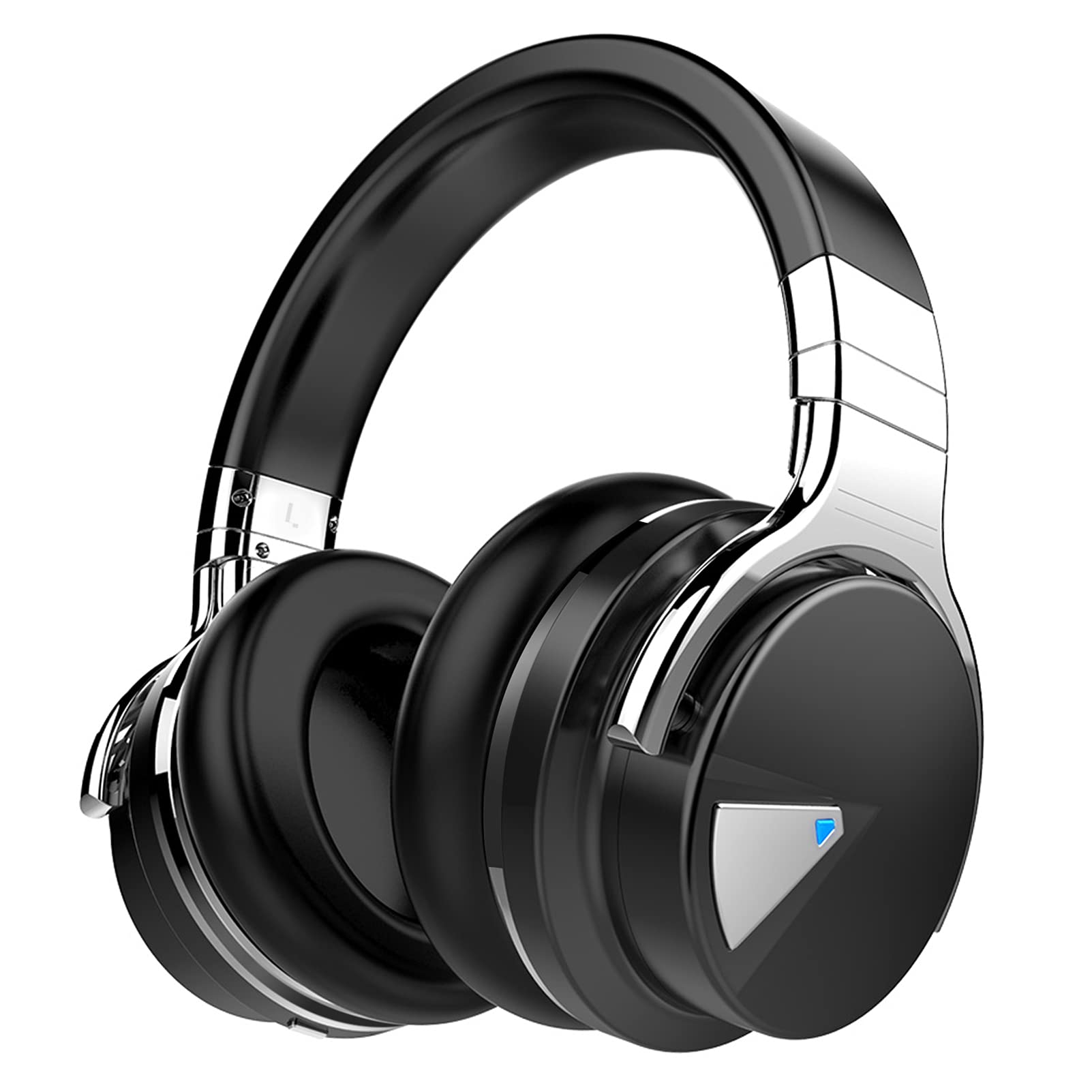 Silensys E7 Active Noise Cancelling Headphones Wireless (Black)