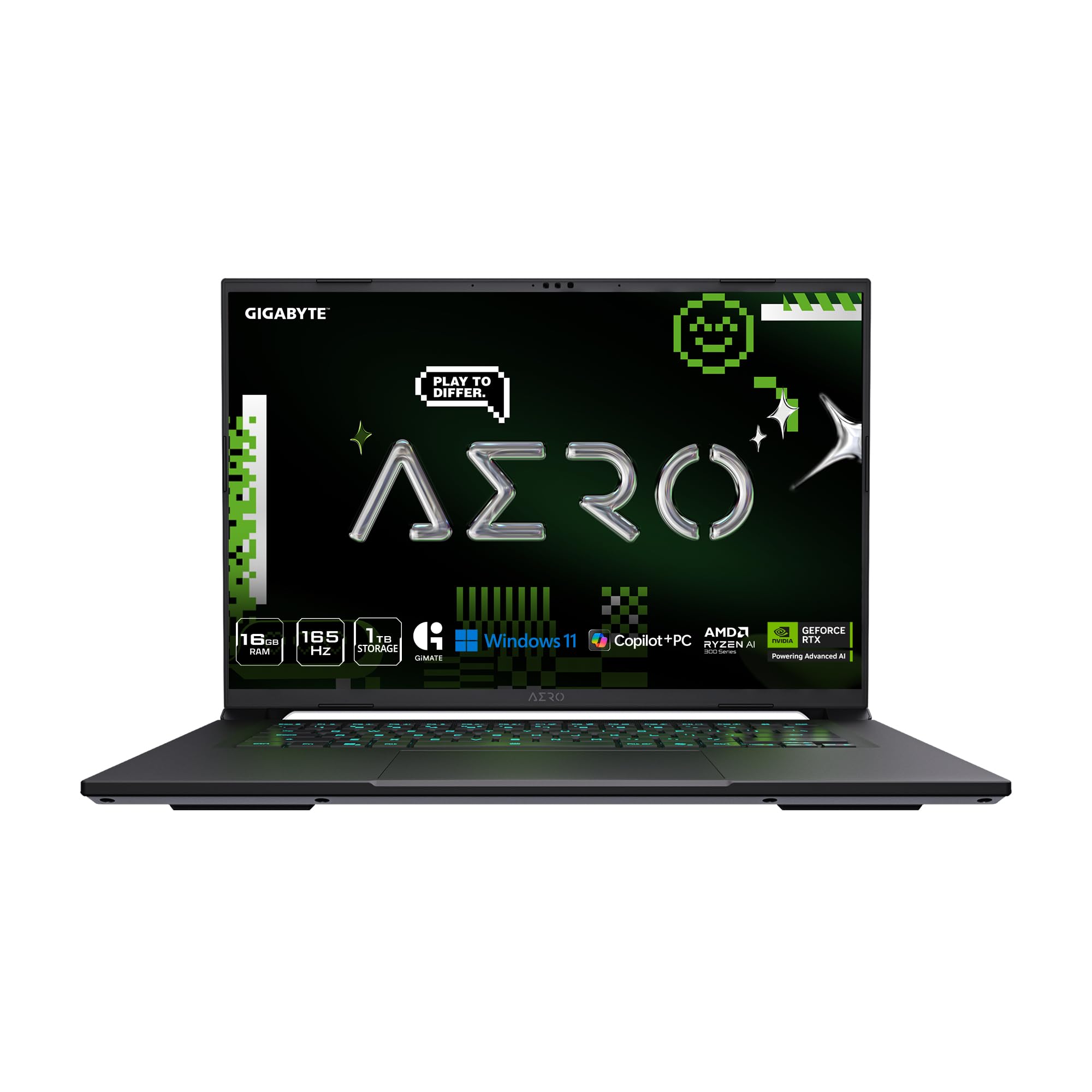 GIGABYTE AERO X16; Copilot+ PC - 165Hz