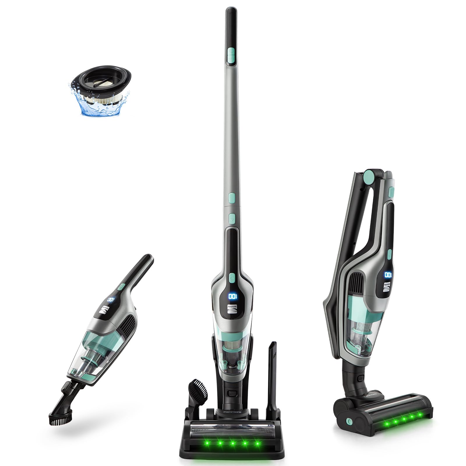 Kenmore 200 DS2010 Cordless Stick Vacuum Lightweight