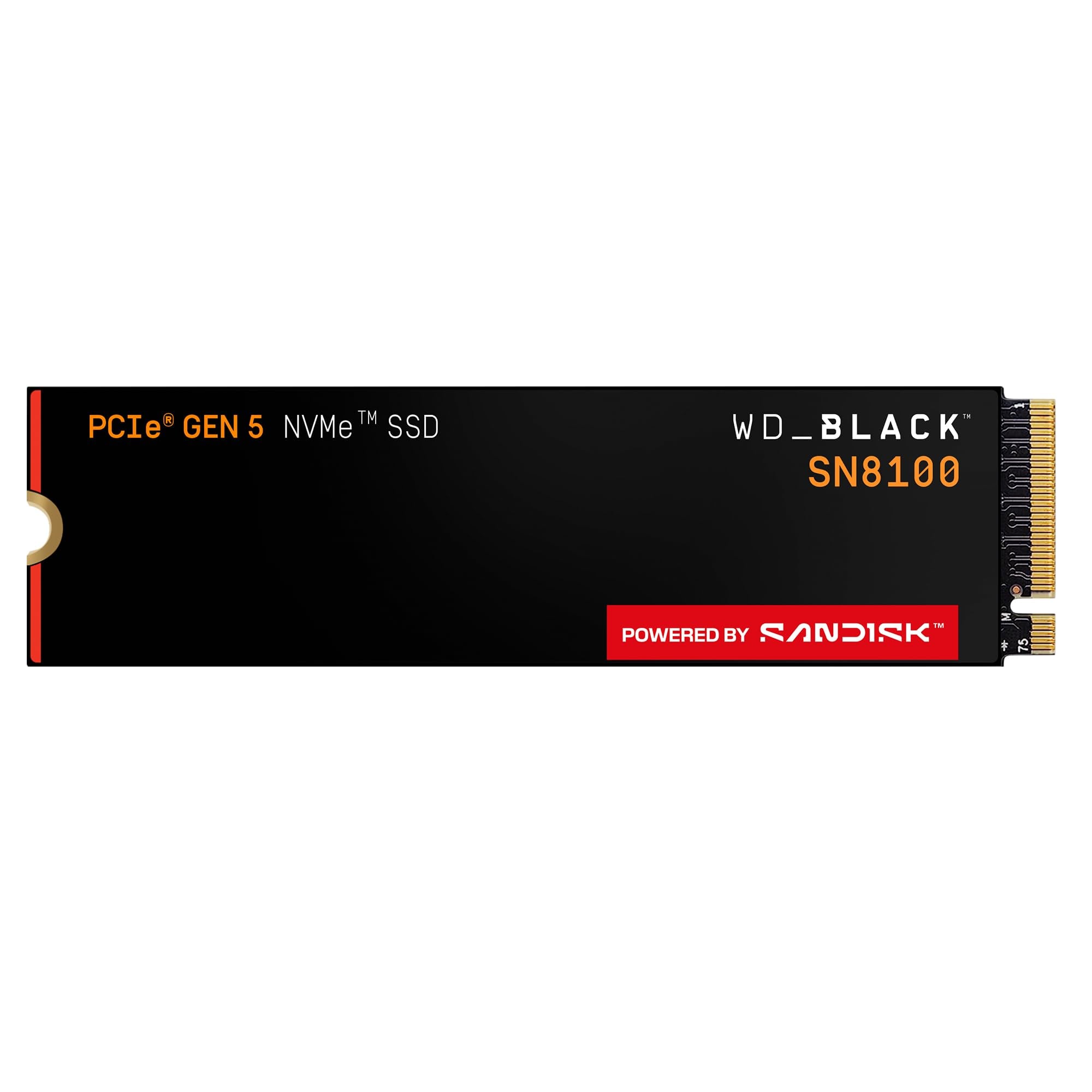 WD_Black SN8100 NVMe SSD PCIe 5.0x4, M.2