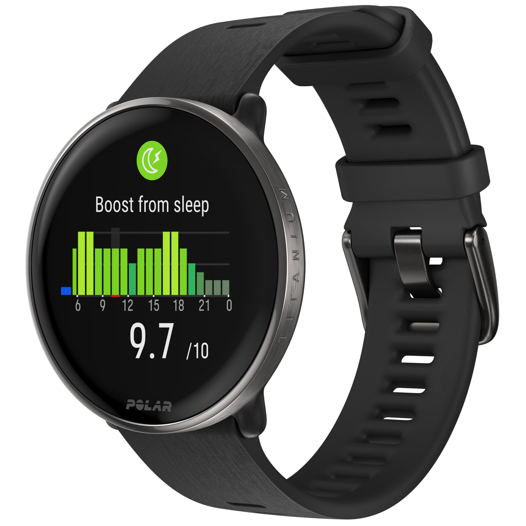 POLAR Ignite 3 Titanium Fitness Tracking Smartwatch