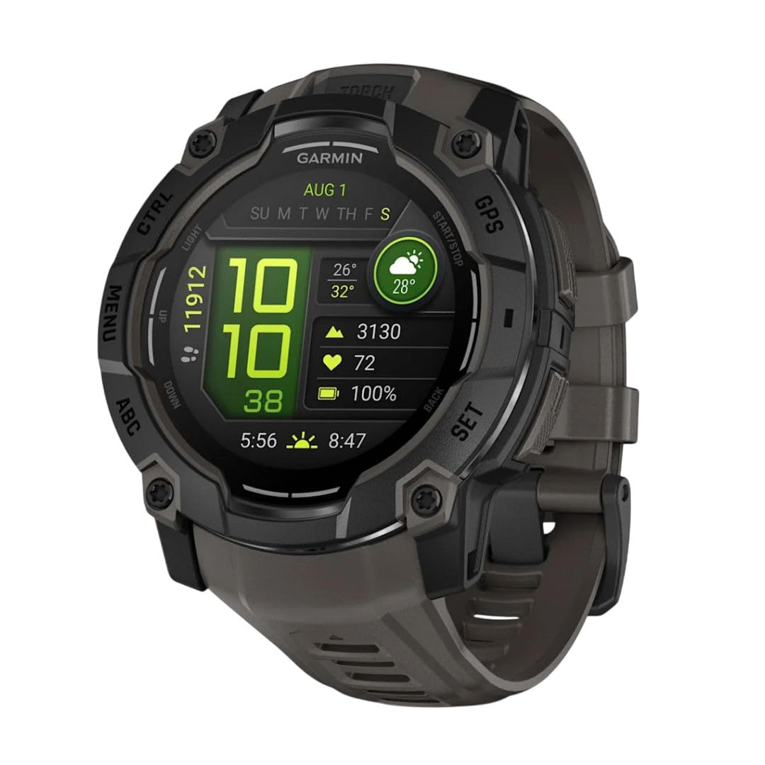 Garmin Instinct® 3 50mm, AMOLED Display, Rugged