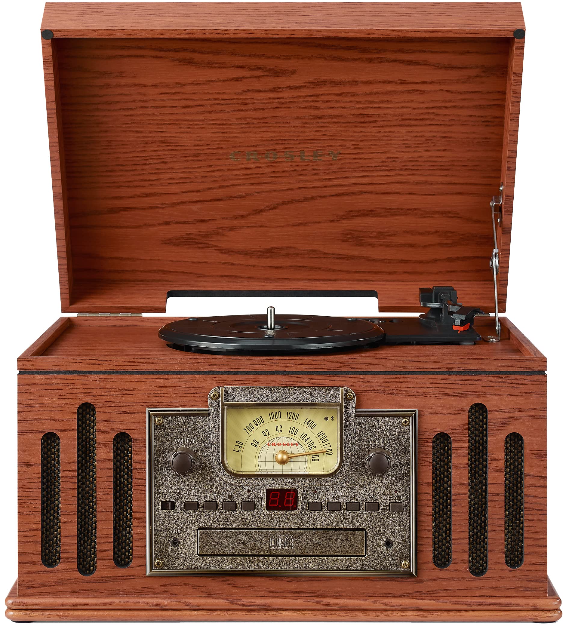 Crosley CR704B-PA Musician 3-Speed Turntable