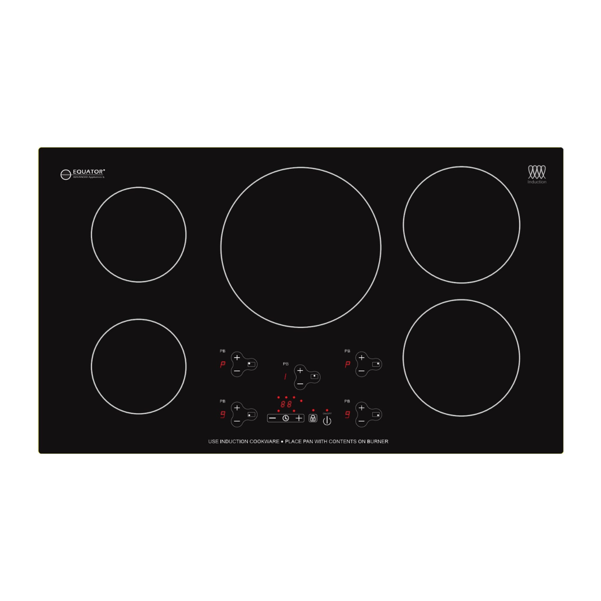 Equator 36 inches Induction Cooktop