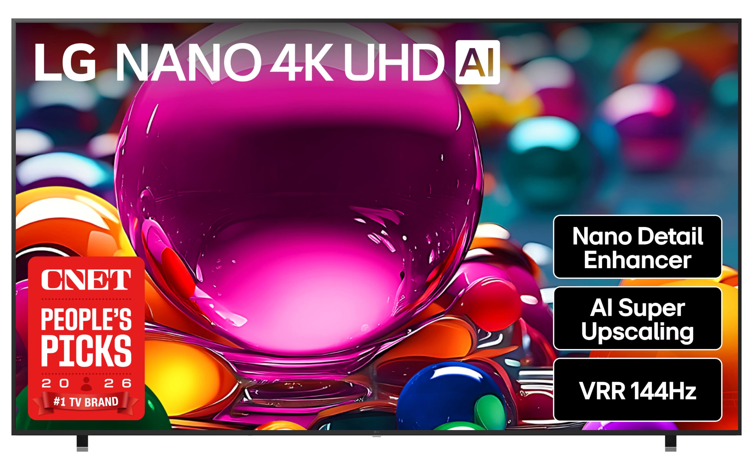 LG 98-inch Nano AI 4K NU85 TV