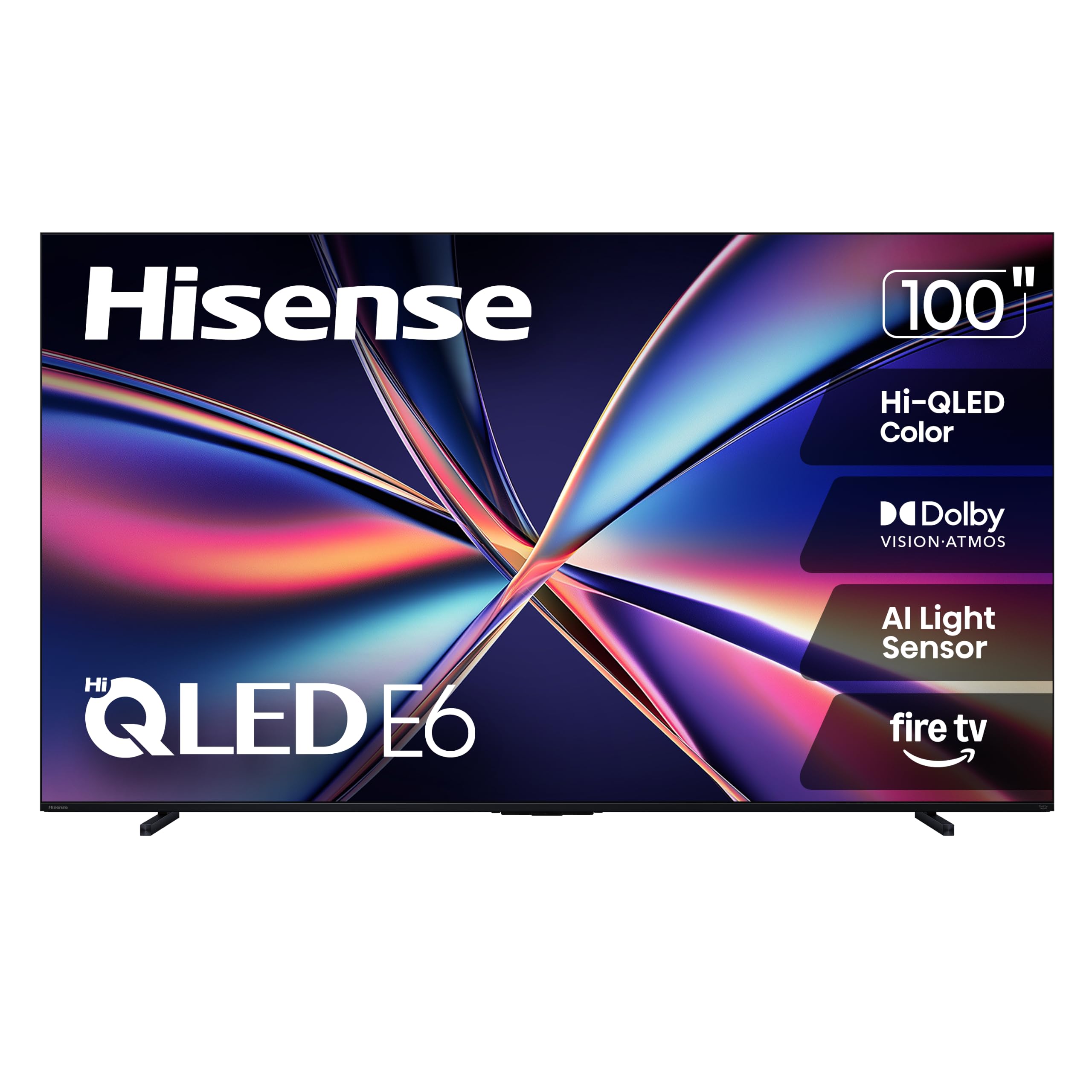Hisense 100-inch E6 QLED 4K UHD Smart (Black)
