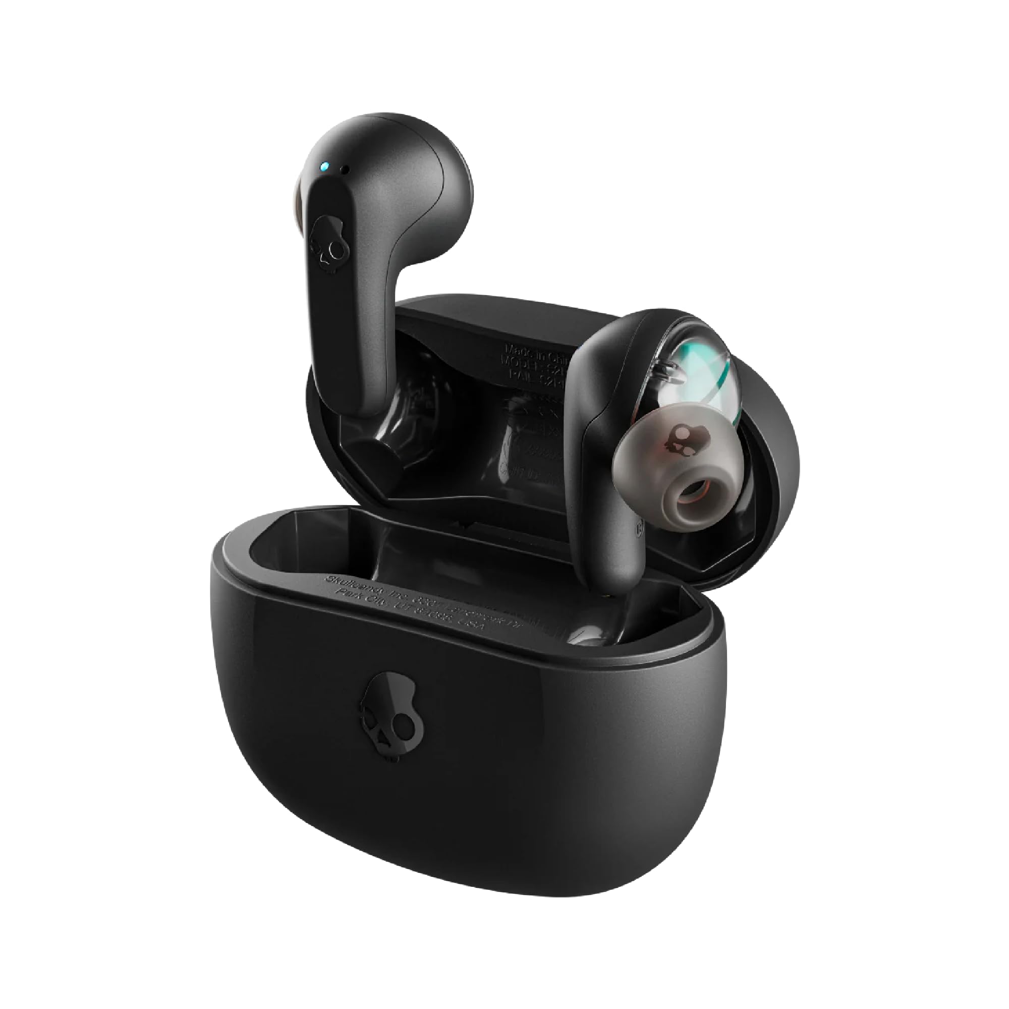 Skullcandy Rail Wireless Earbuds, Bluetooth Headphones, Noise