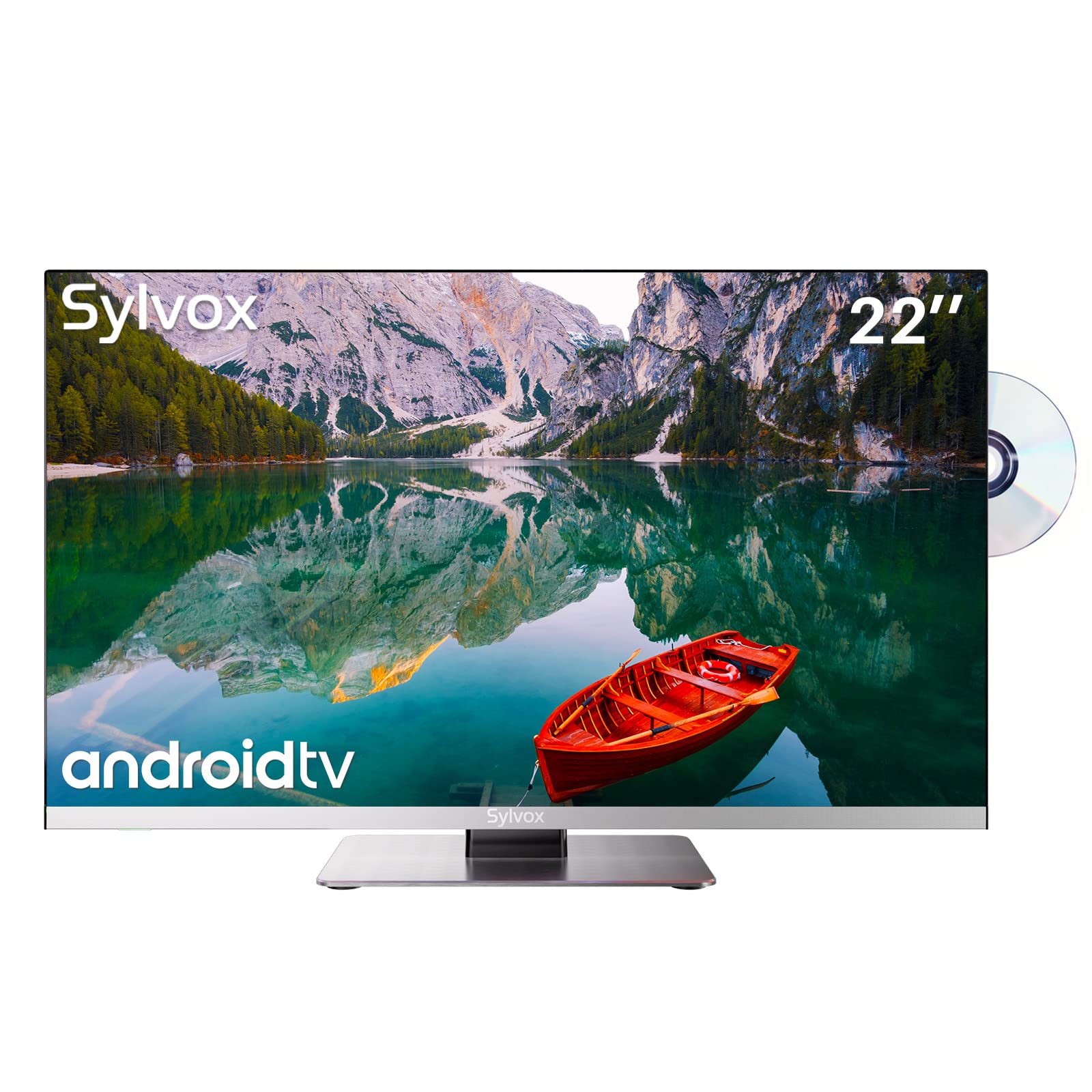 SYLVOX 22'' Smart 12 Volt TV Digital (Black)
